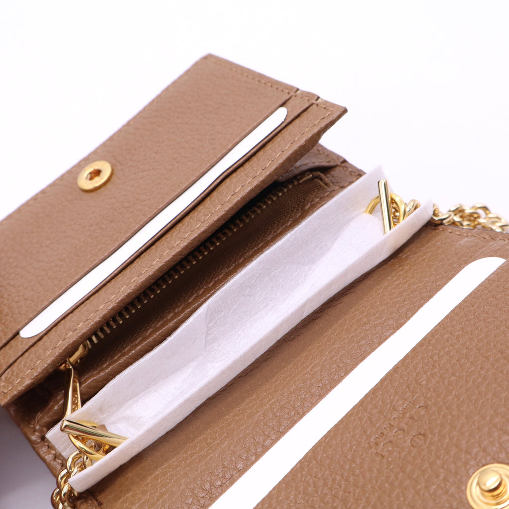 Gucci Zumi Interlocking G Horsebit Bifold Wallet Twins W20955