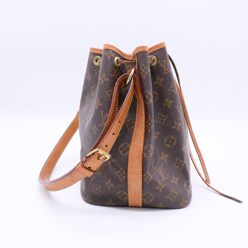 Louis Vuitton Noe Handbag Monogram Canvas Twins B10858