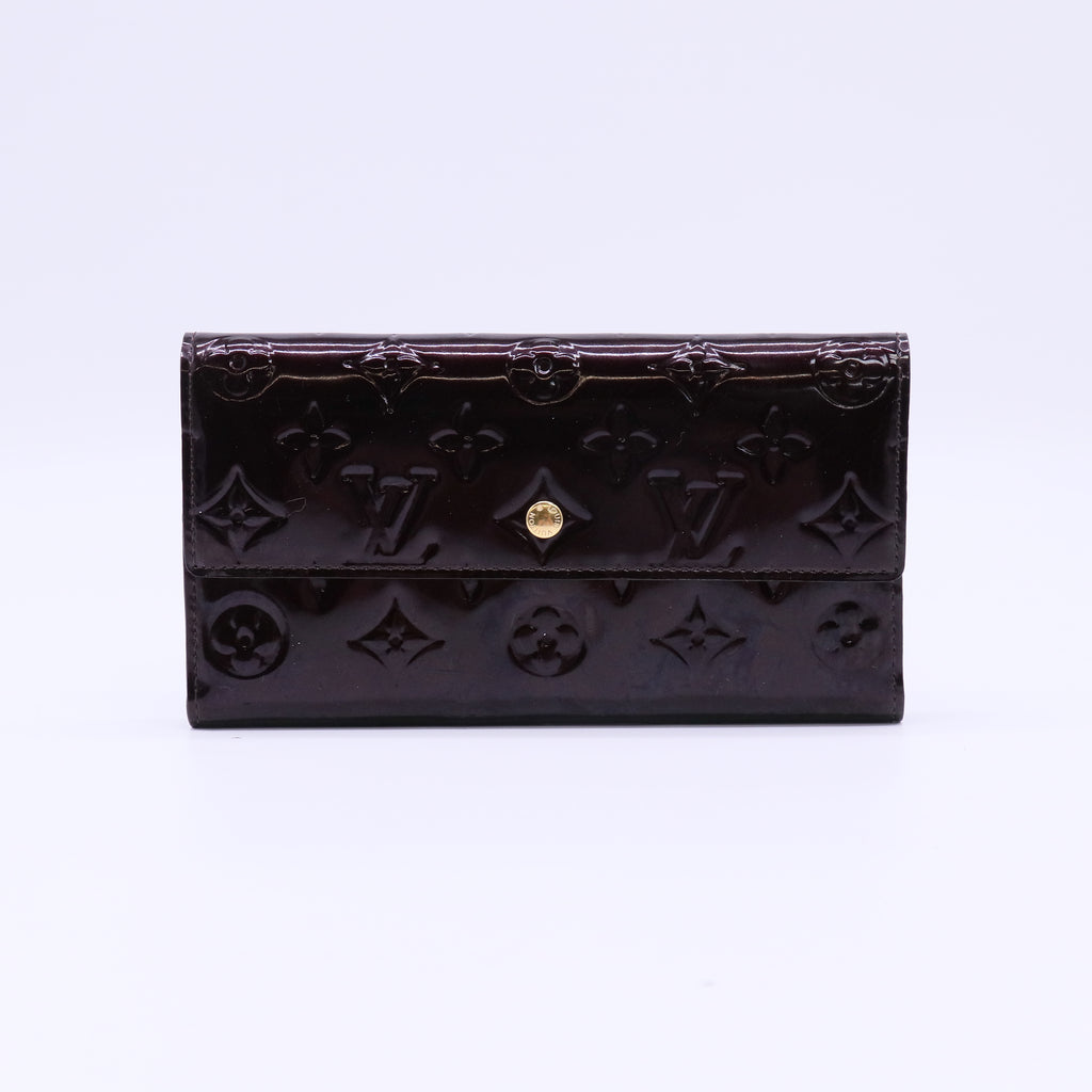 Louis Vuitton Monogram Vernis  Wallet W22055