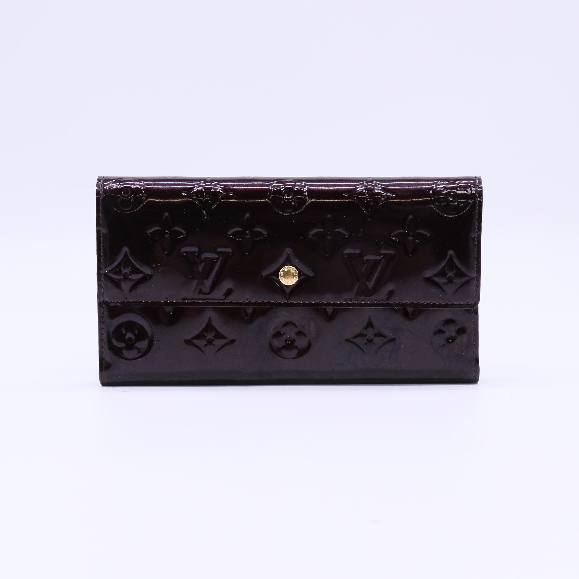 Louis Vuitton Monogram Vernis  Wallet W22055