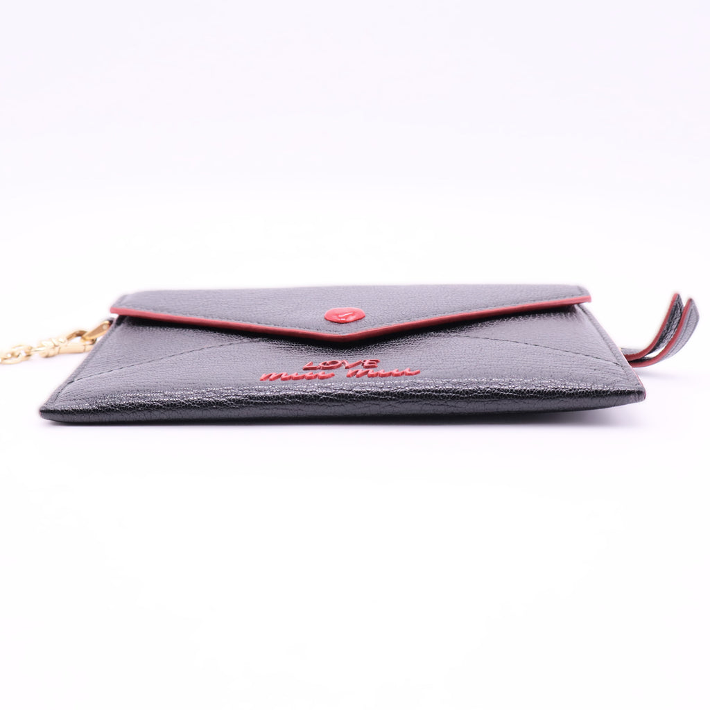 Envelope Pouch Leather Small Leather Goods