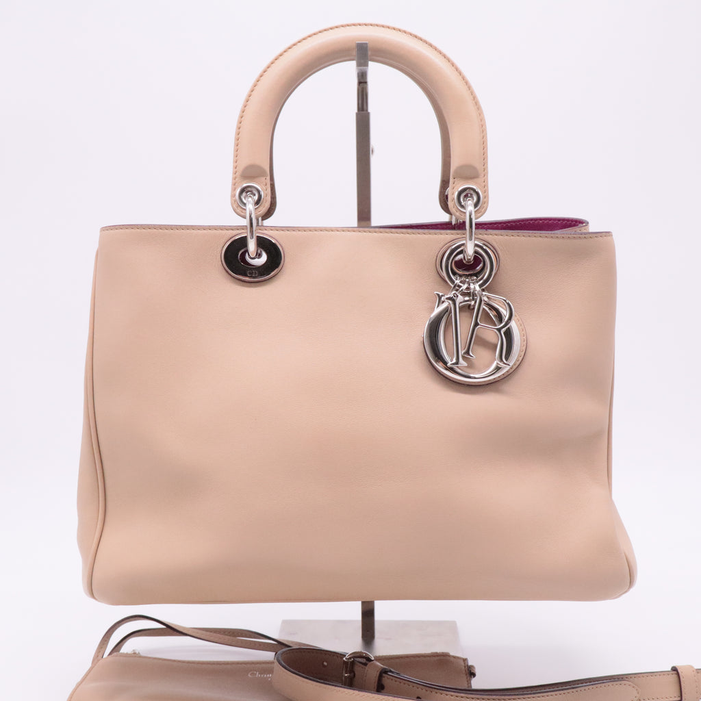 Dior Diorissimo Tote Smooth Calfskin Medium