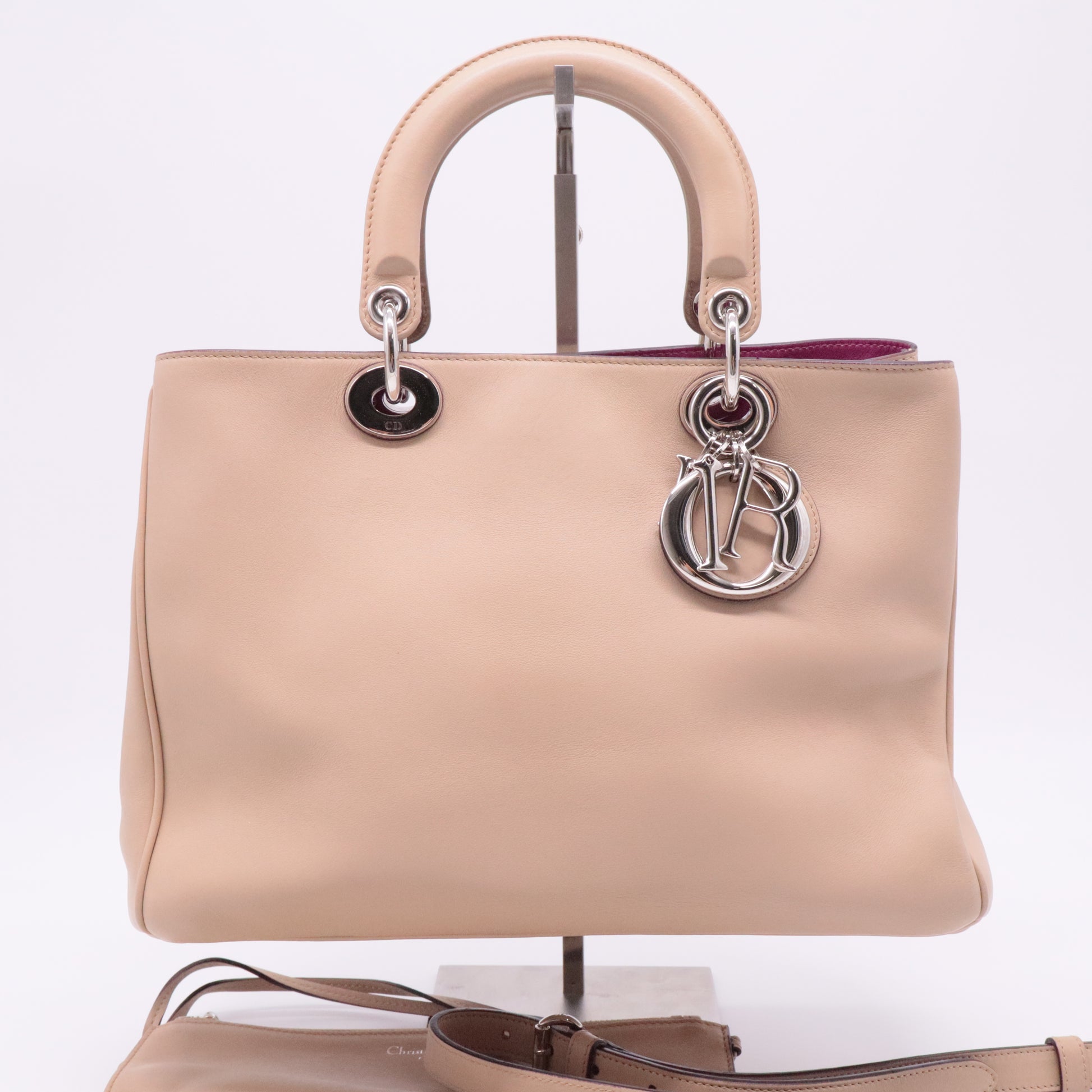 Dior Diorissimo Tote Smooth Calfskin Medium