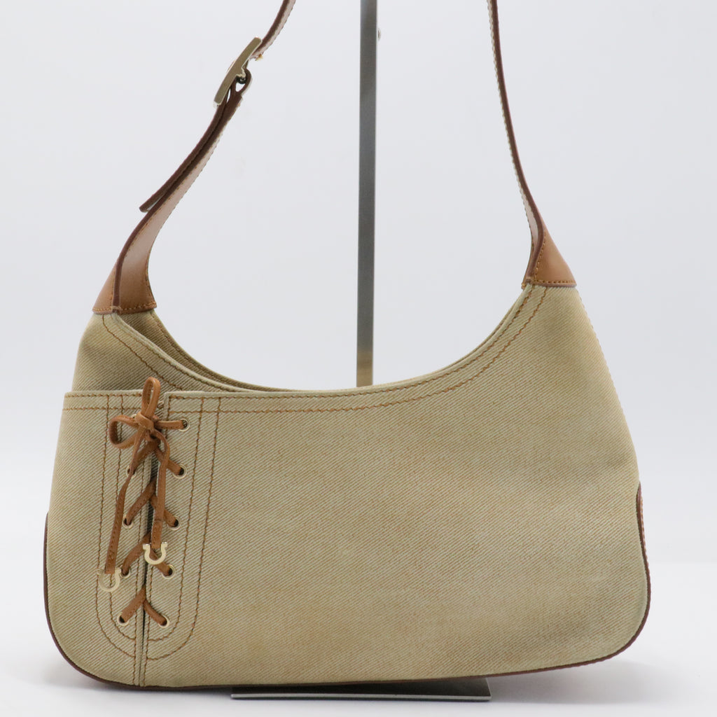 Suede Shoulder Bag
