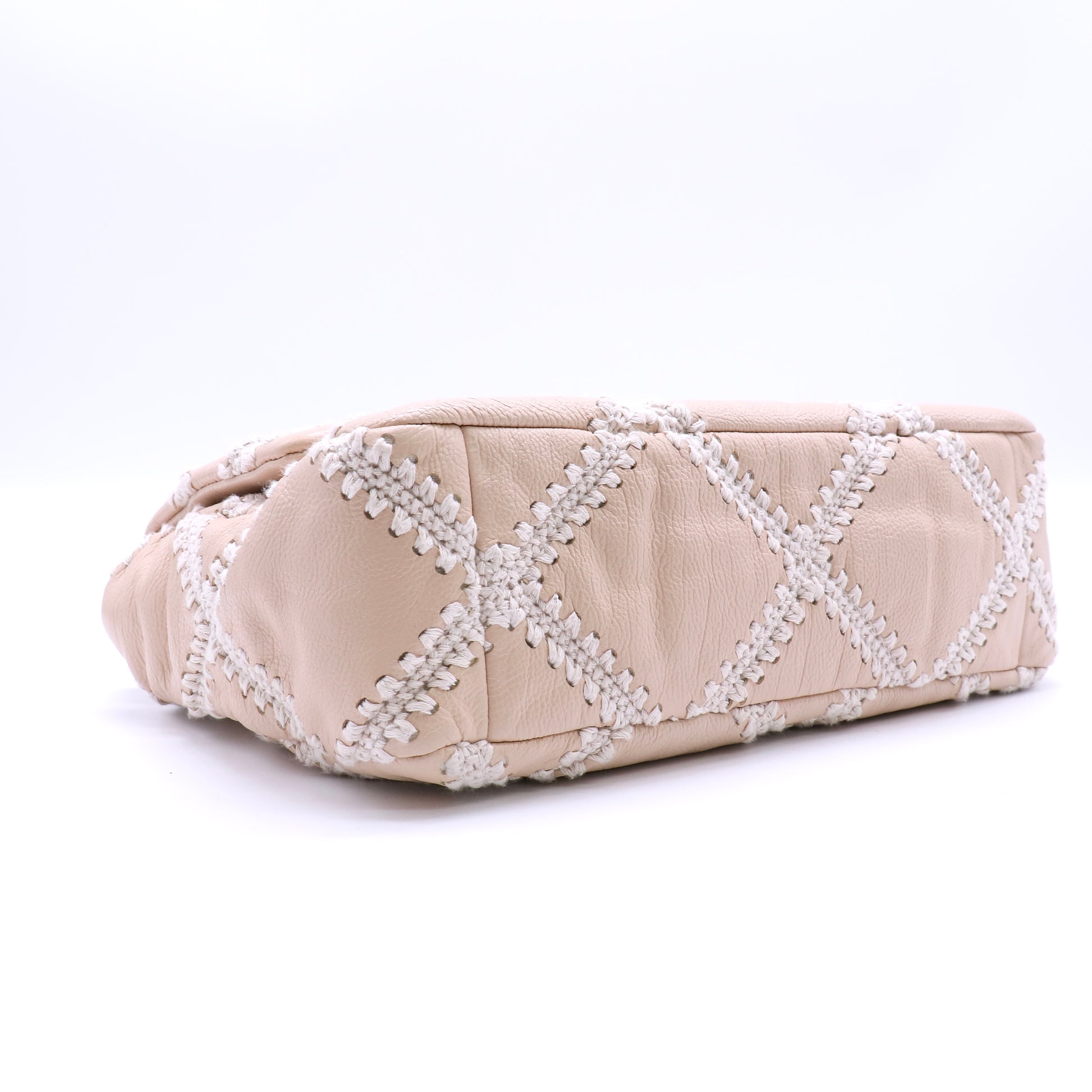 Chanel 19 Crochet Quilted Calfskin Medium Flap Bag Twins LDJ4264