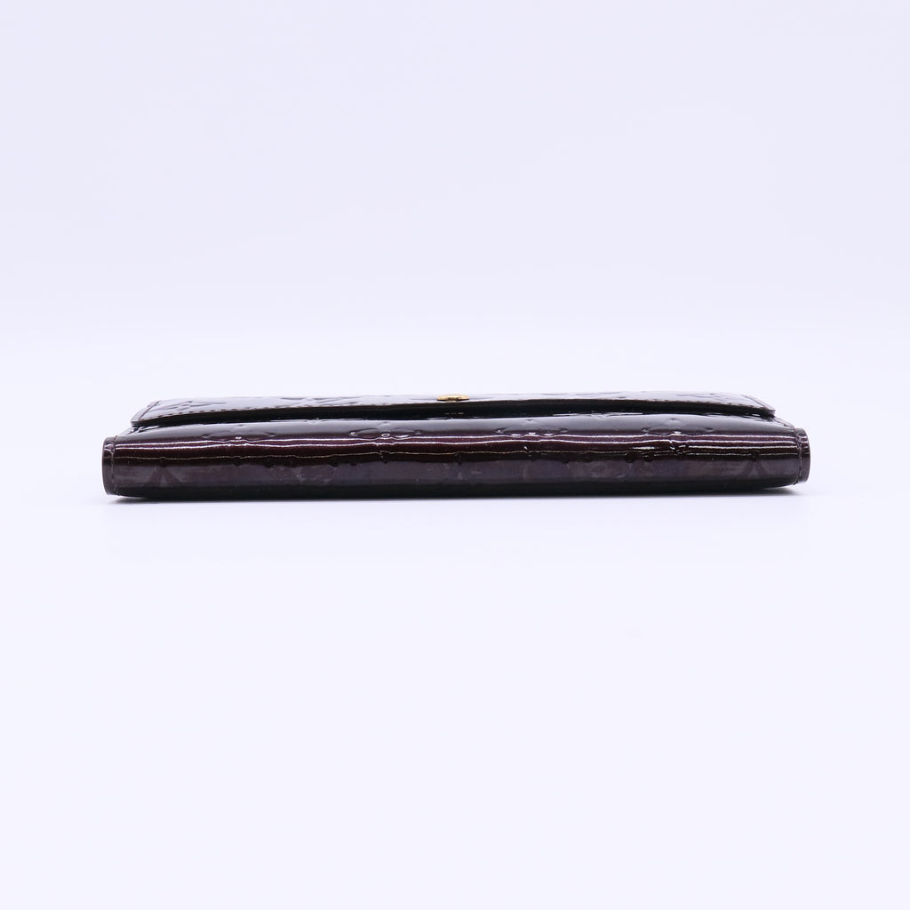 Louis Vuitton Monogram Vernis  Wallet W22055