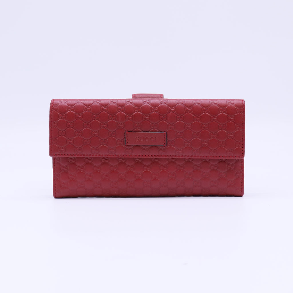 Gucci Microguccissima Continental Wallet W22092