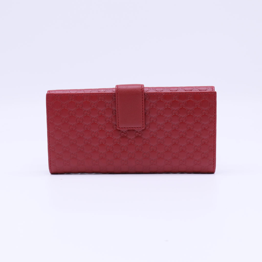 Gucci Microguccissima Continental Wallet W22092