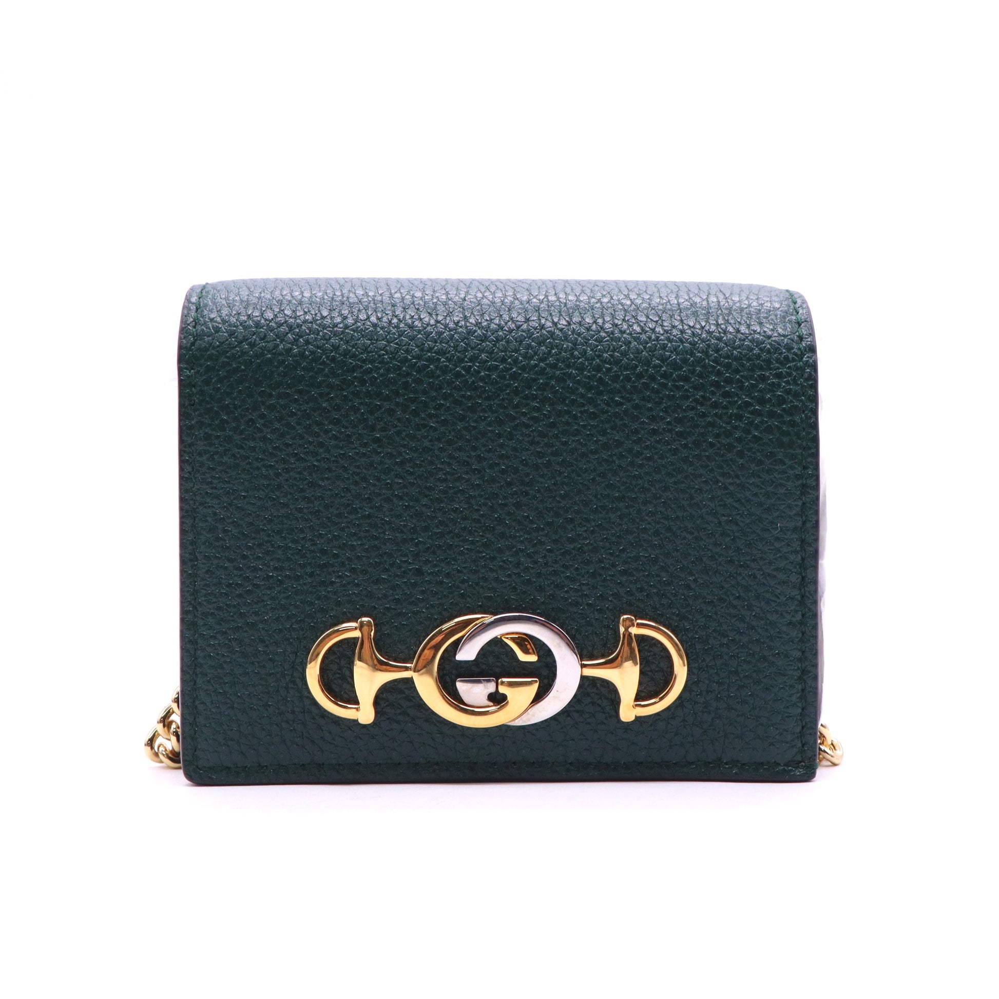 Gucci Zumi Interlocking G Horsebit Bifold Wallet Twins W20955