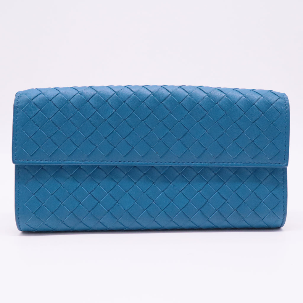 Intrecciato Continental Wallet