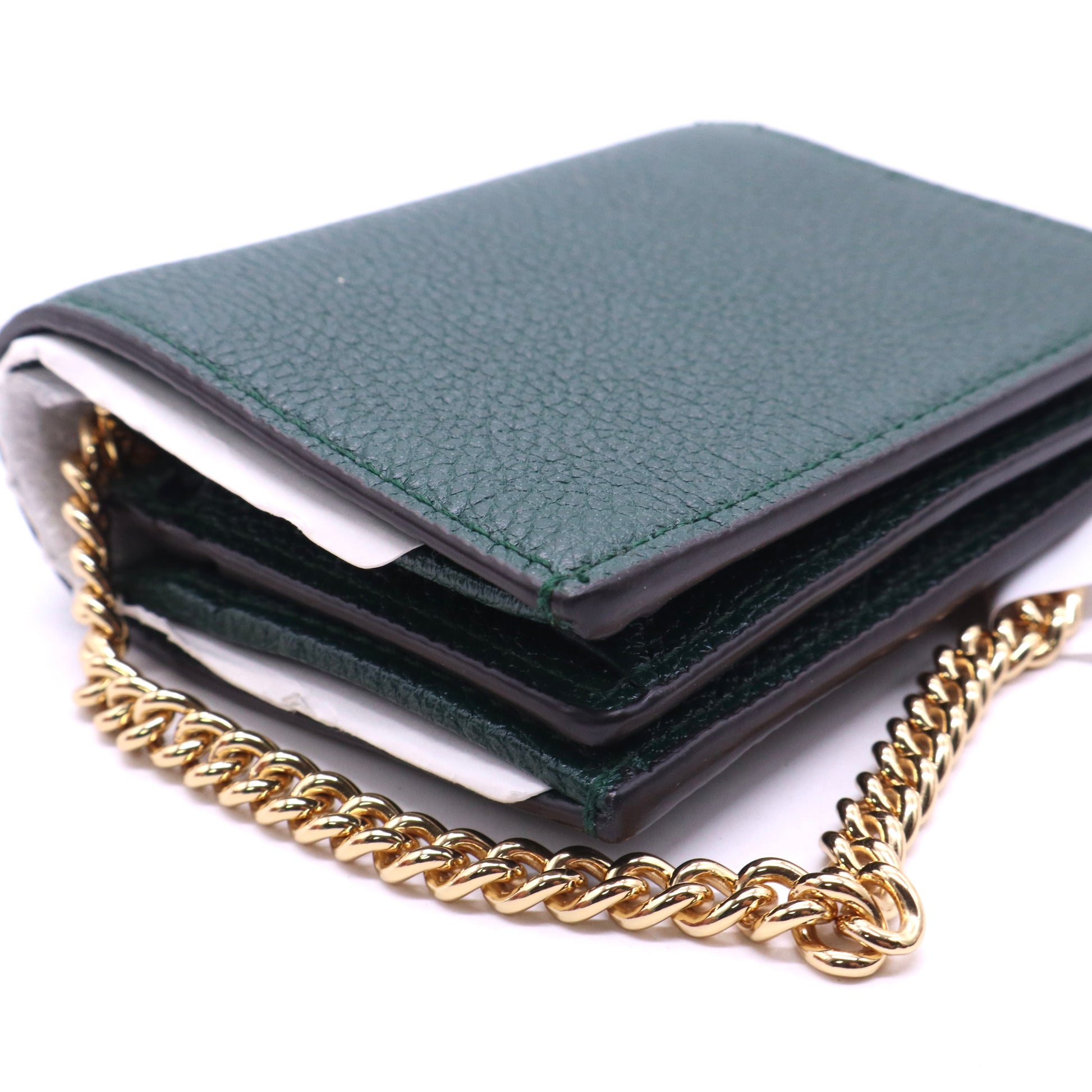 Gucci Zumi Interlocking G Horsebit Bifold Wallet Twins W20955