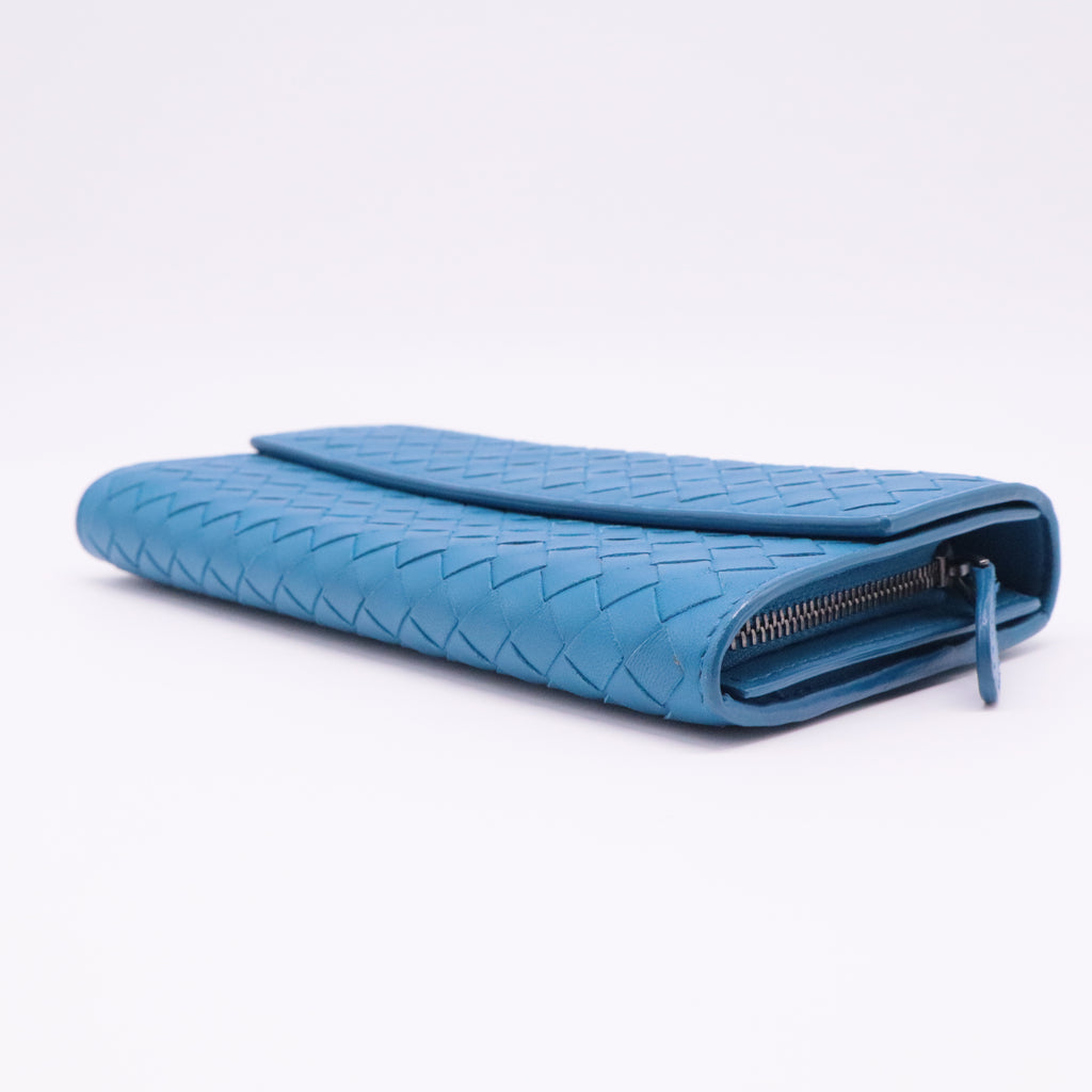 Intrecciato Continental Wallet