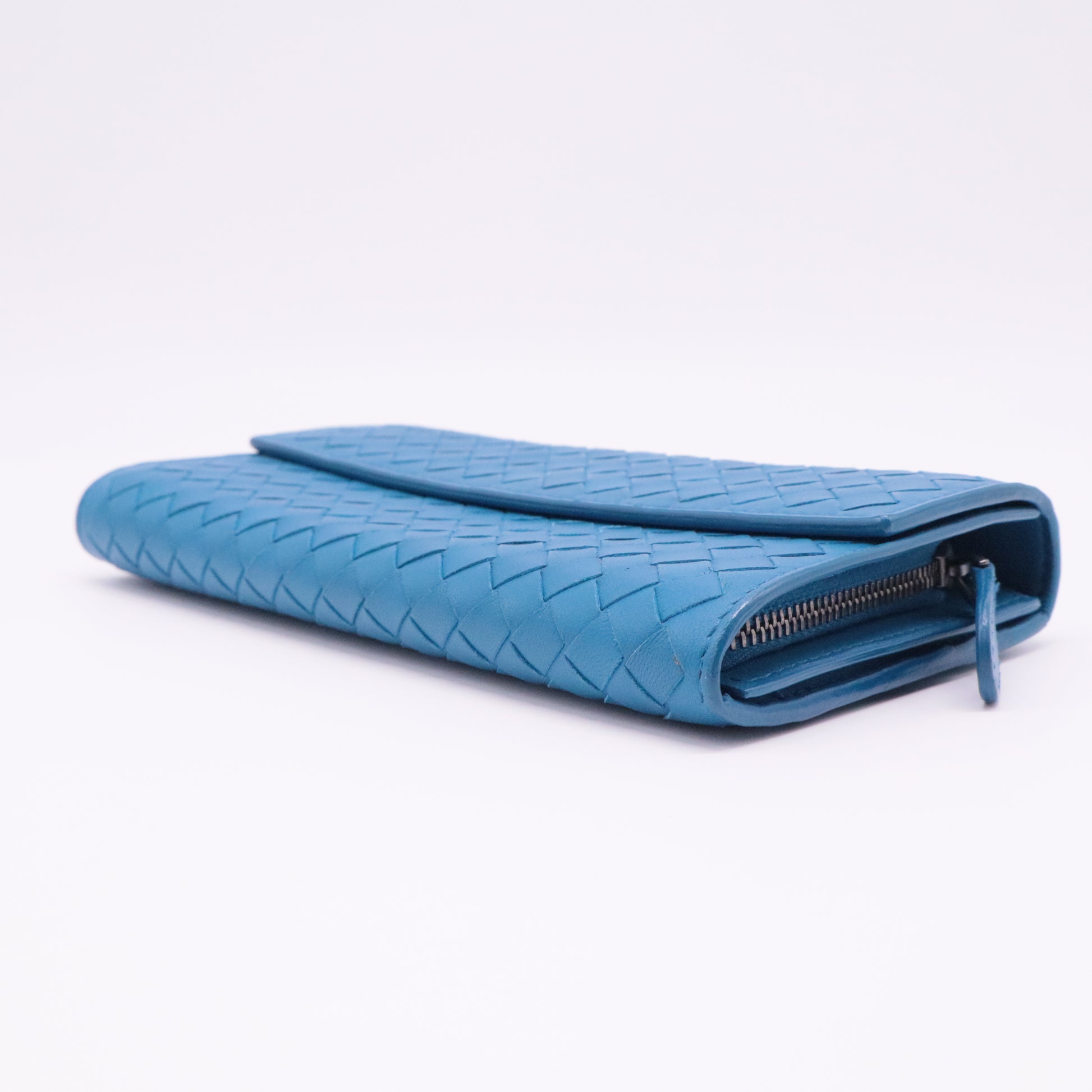 Intrecciato Continental Wallet