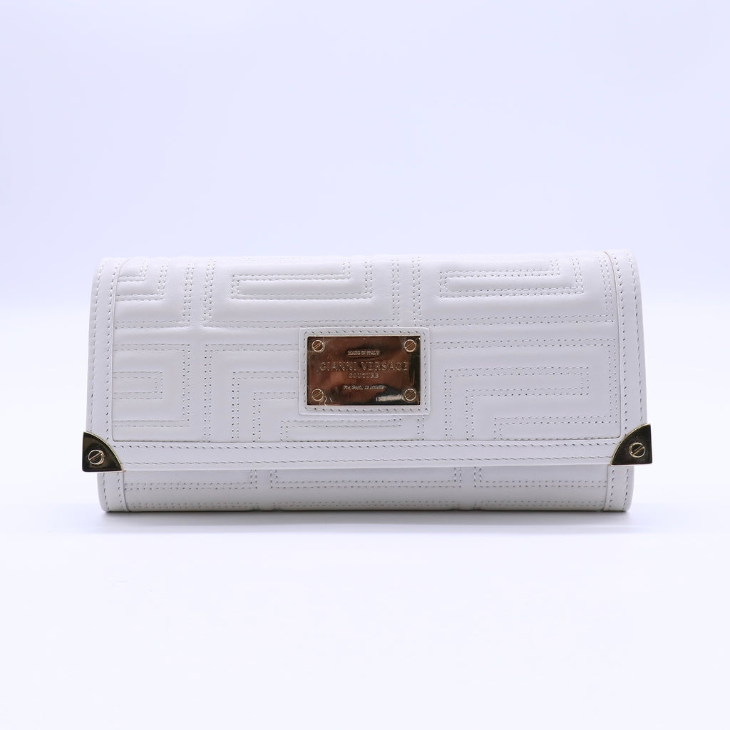 Gianni Versace Leather Shoulder Bag Twins LDJ4262