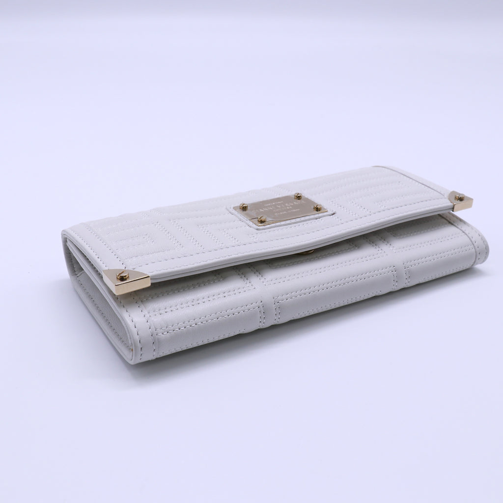 Gianni Versace Leather Shoulder Bag Twins LDJ4262