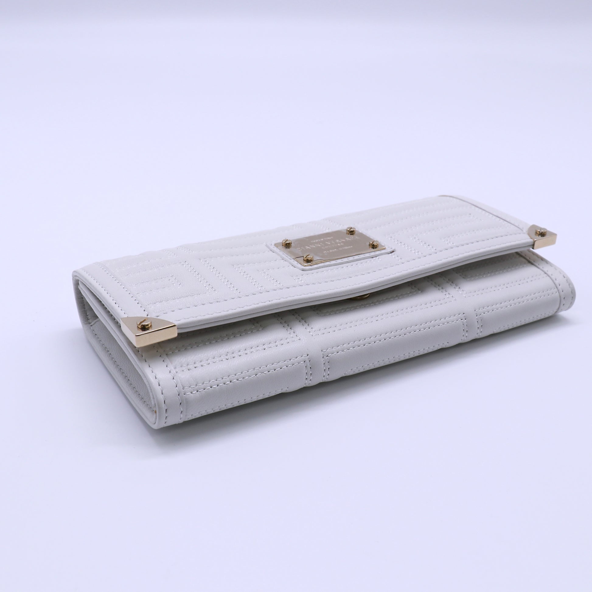 Gianni Versace Leather Shoulder Bag Twins LDJ4262