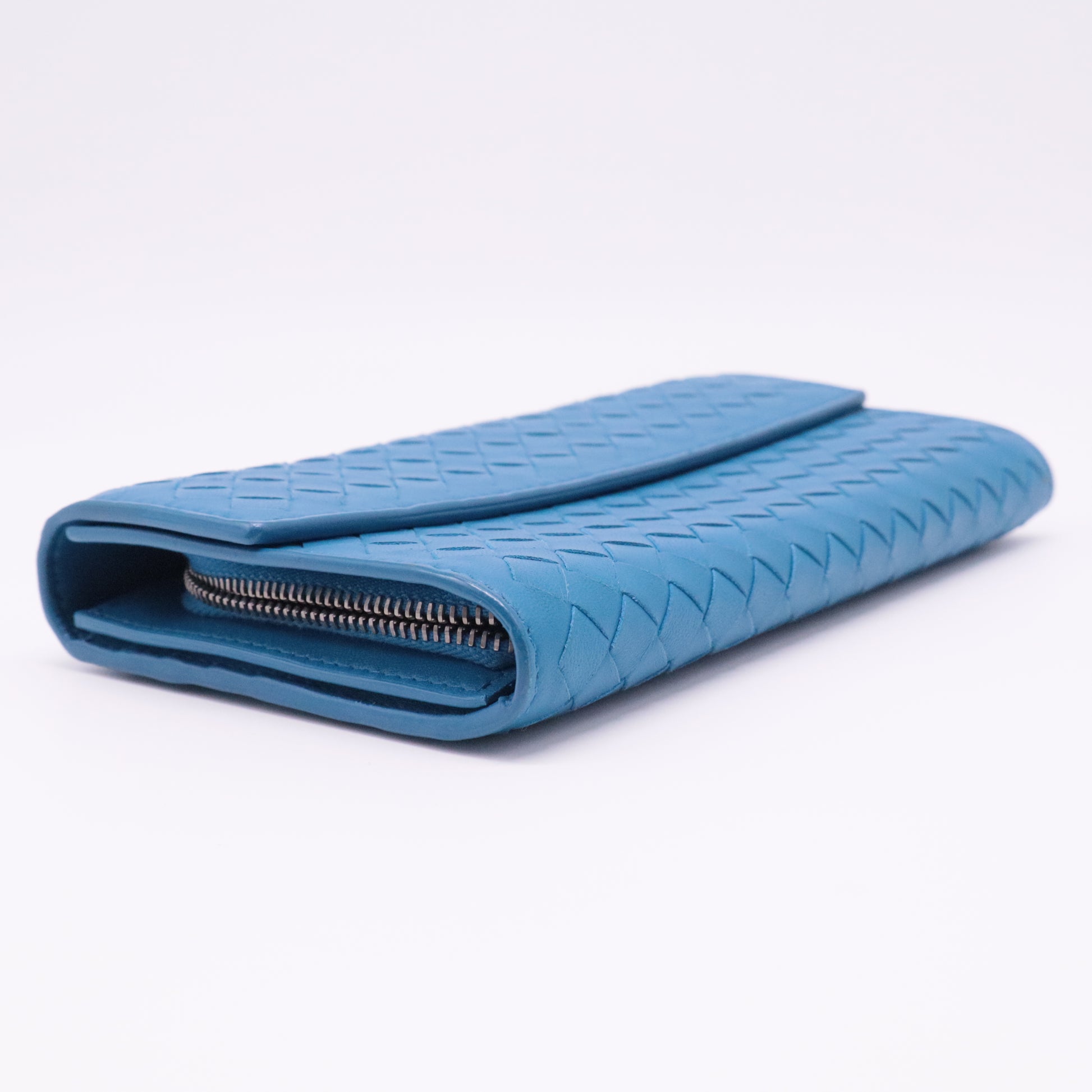 Intrecciato Continental Wallet