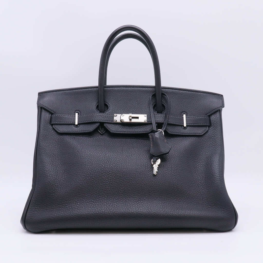 Togo Birkin 35 Black B23279