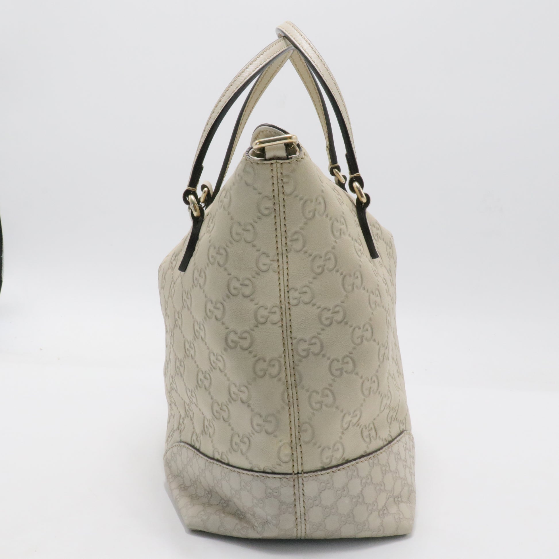 Bree Convertible Top Handle Bag Guccissima Leather Medium