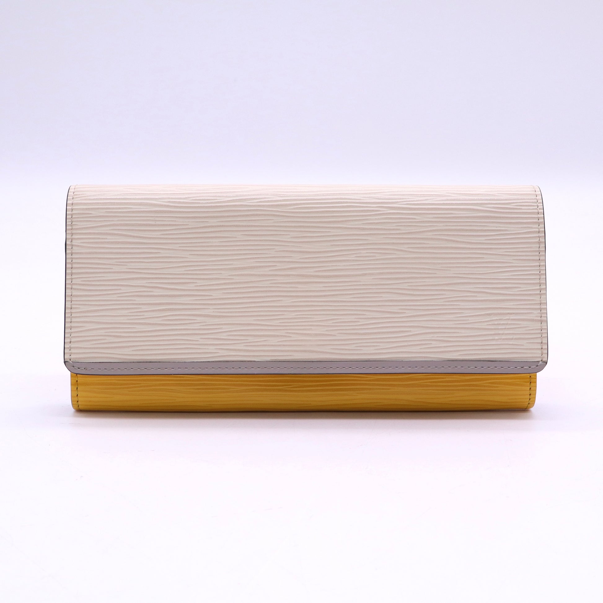 Louis Vuitton Tricolor Epi Flore Long Wallet Twins W20950