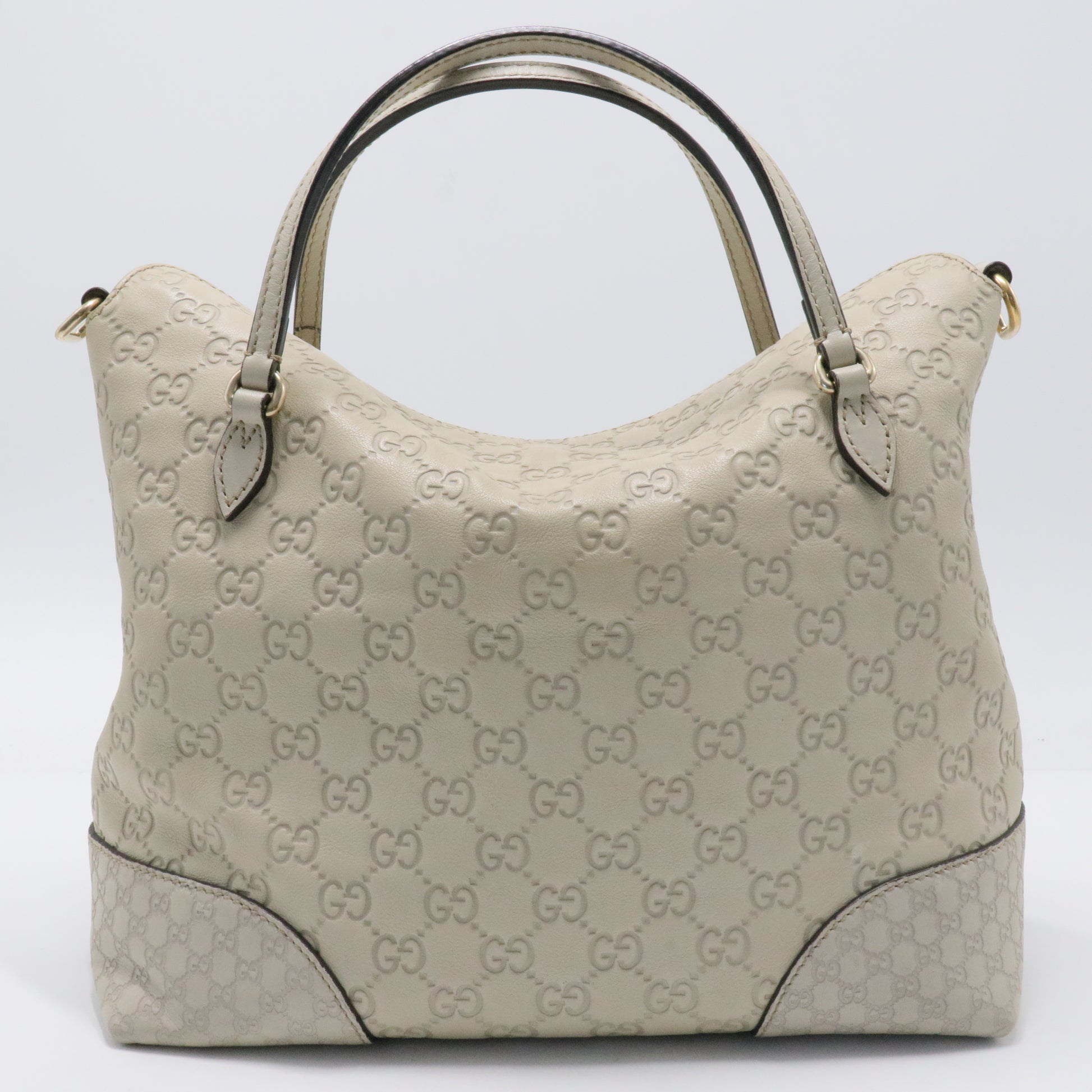 Bree Convertible Top Handle Bag Guccissima Leather Medium