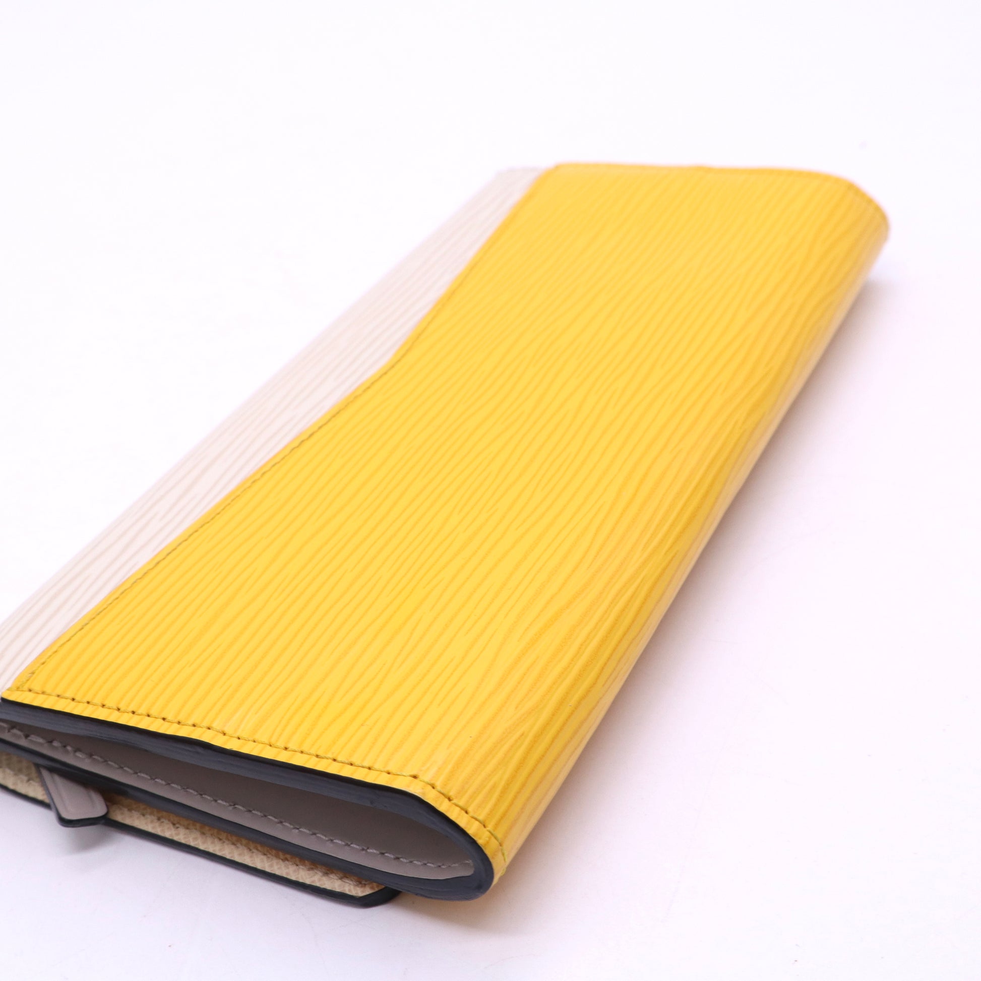 Louis Vuitton Tricolor Epi Flore Long Wallet Twins W20950