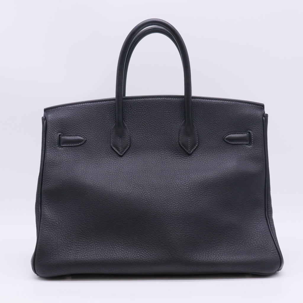 Togo Birkin 35 Black B23279