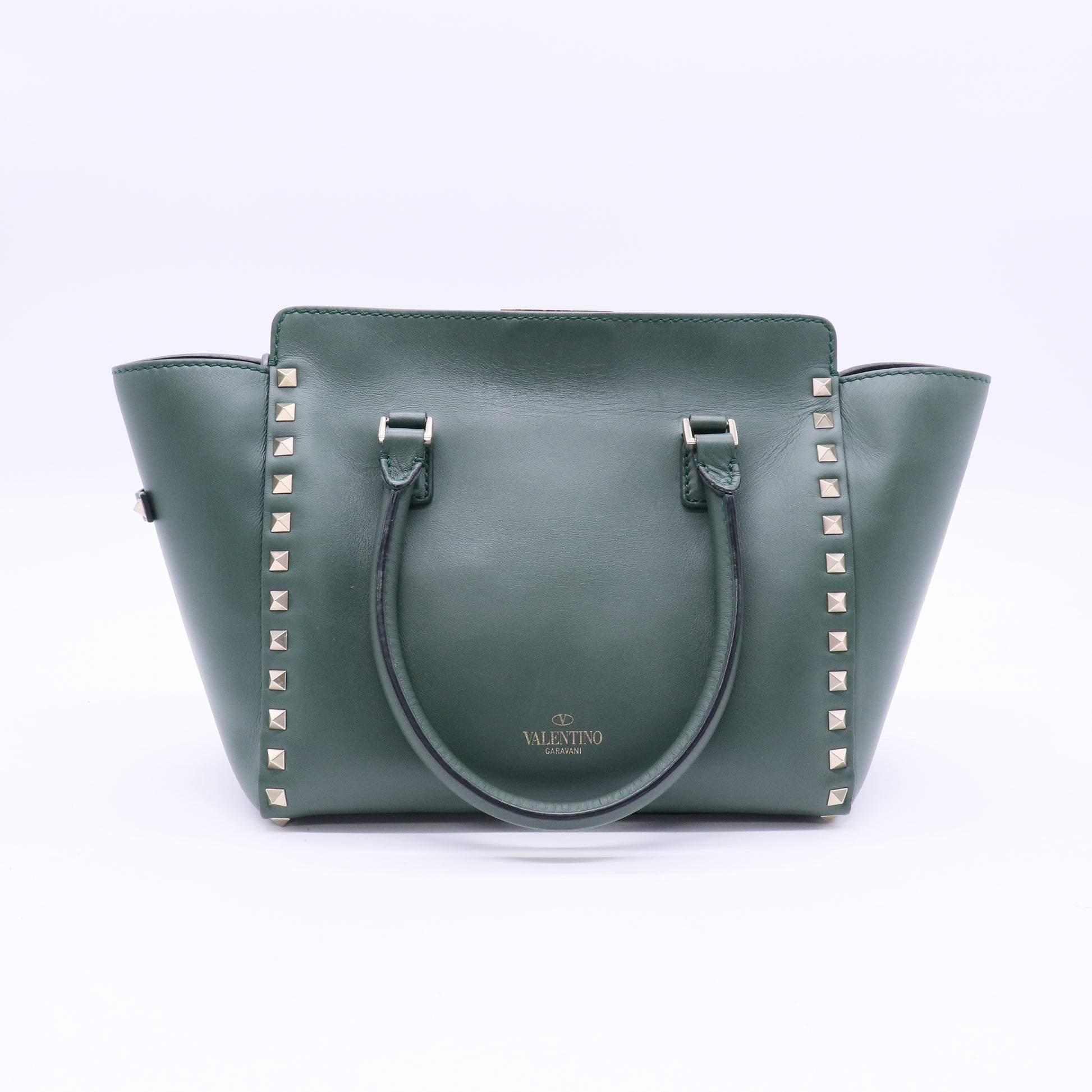 Rockstud Top Handle Bag Twins
