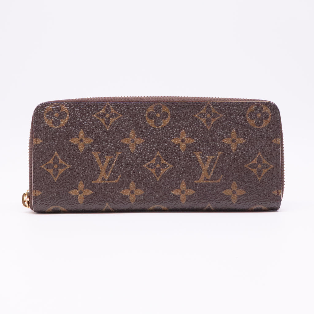 Monogram Canvas Wallet Rose Ballerine twins