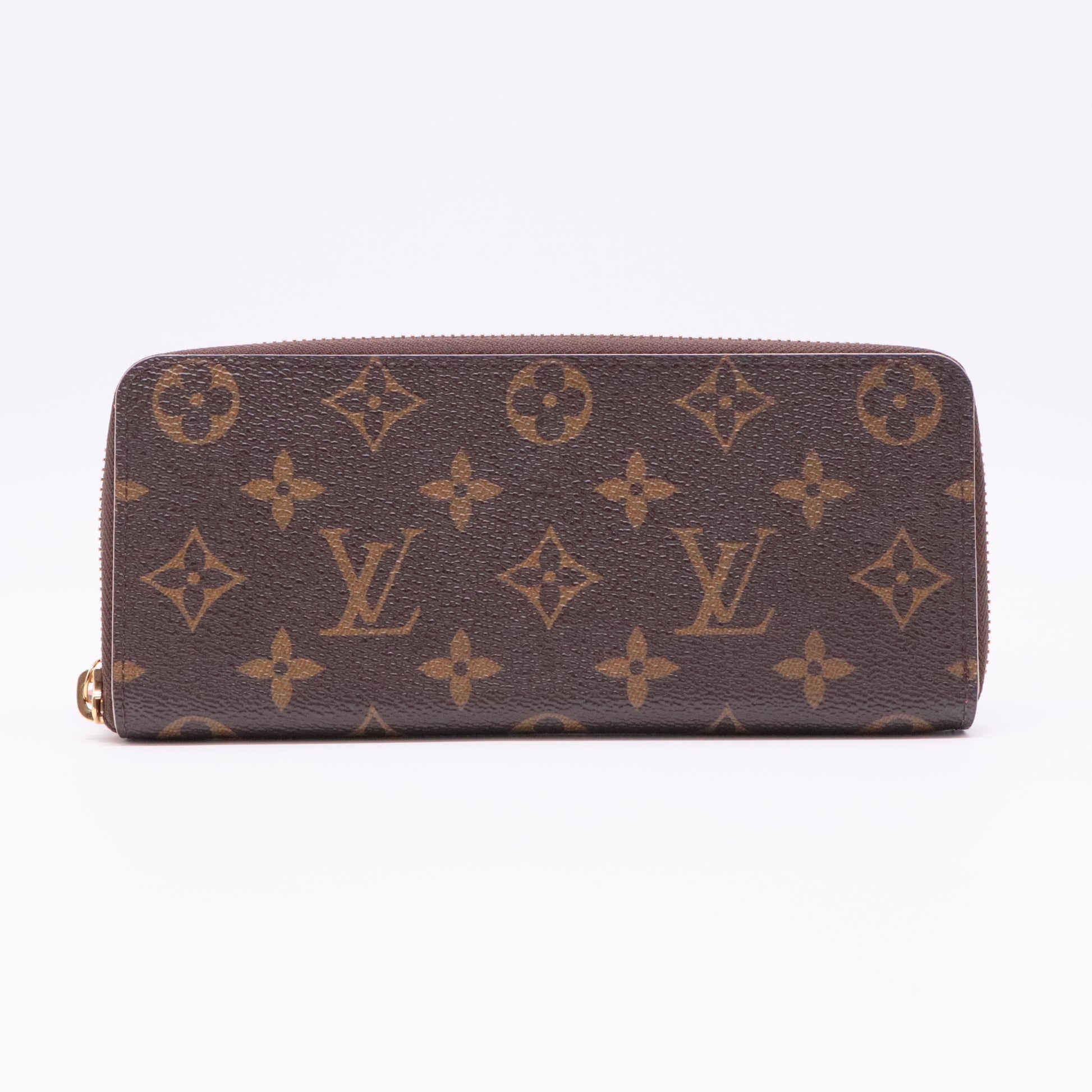 Monogram Canvas Wallet Rose Ballerine twins
