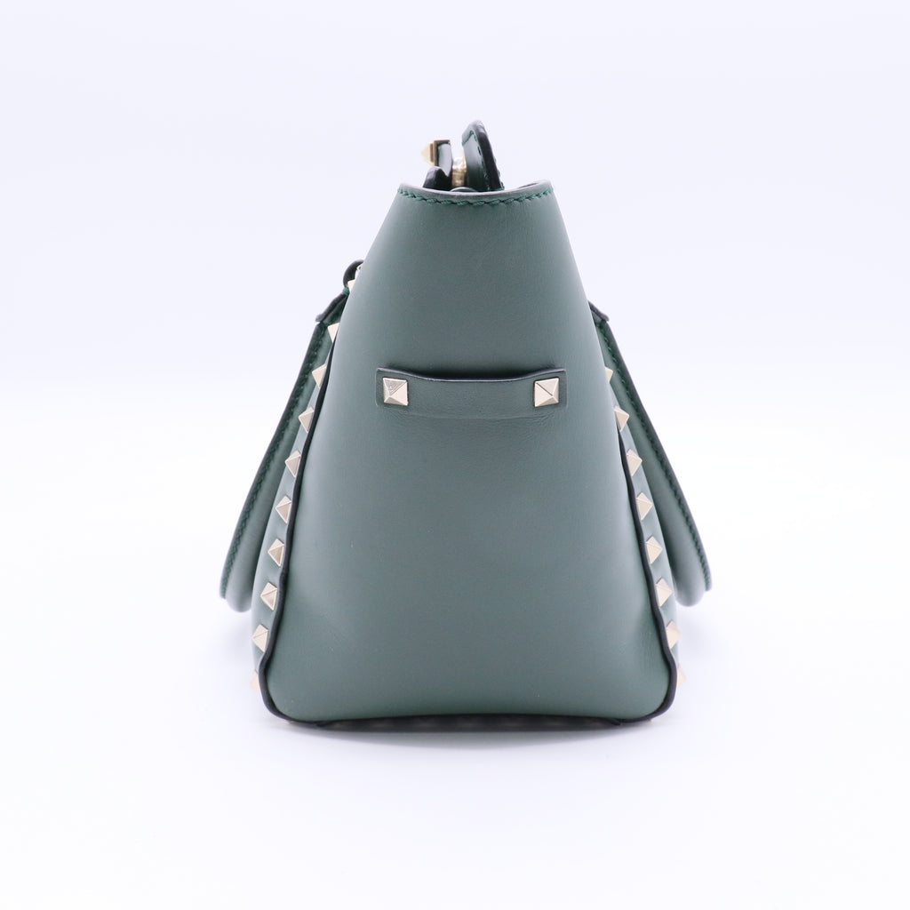 Rockstud Top Handle Bag Twins