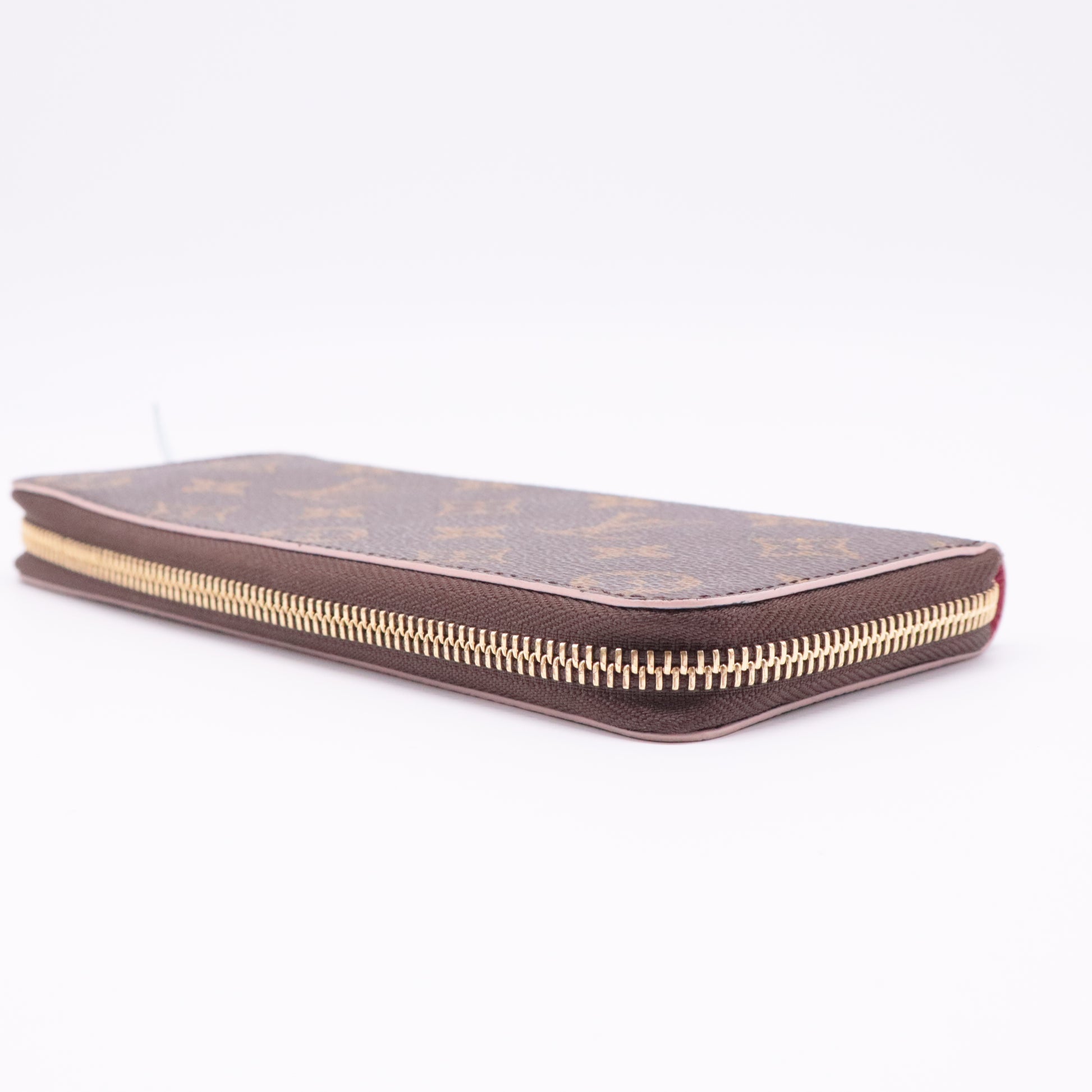 Monogram Canvas Wallet Rose Ballerine twins