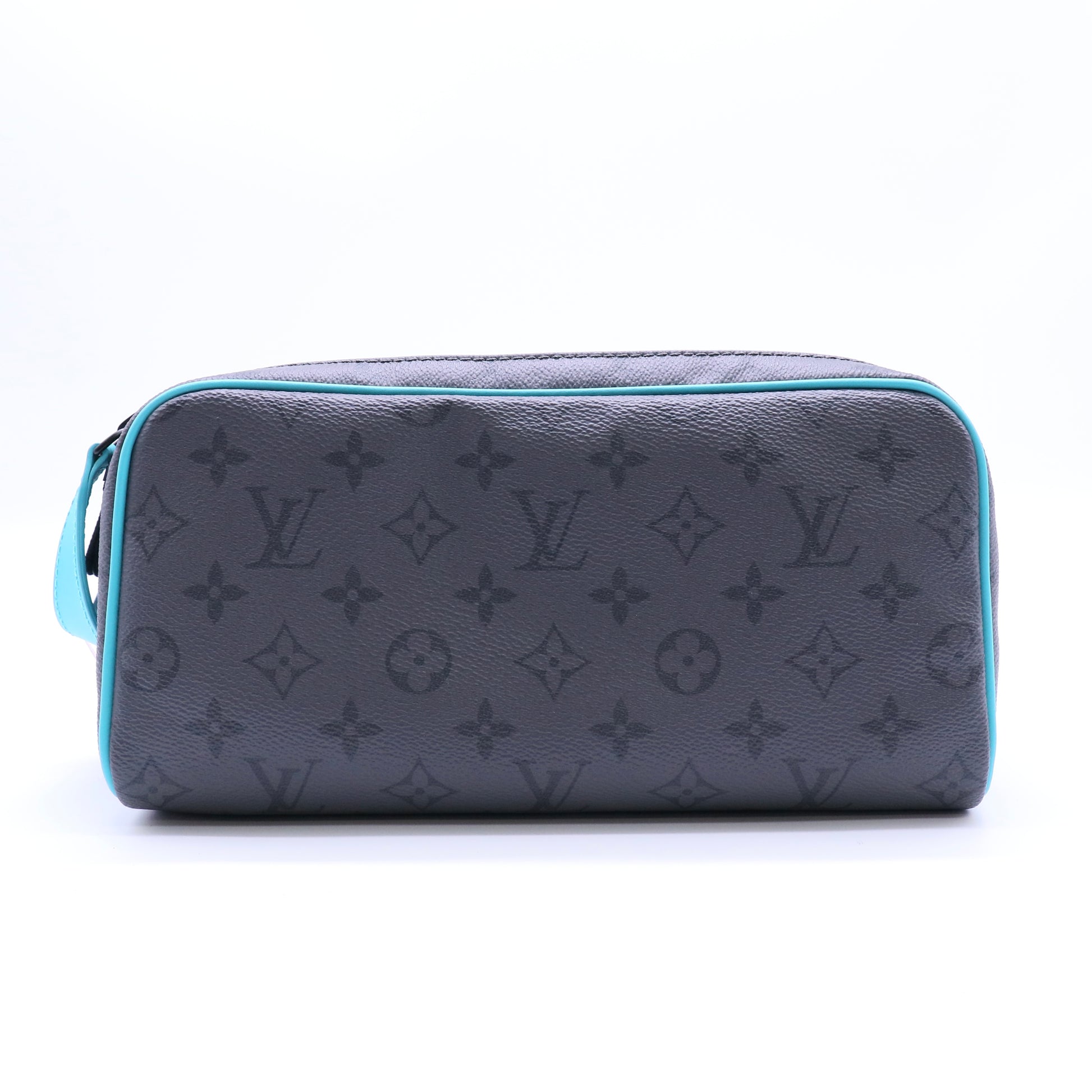 Louis Vuitton Dopp Kit Toiletry Pouch Monogram Eclipse Canvas Twins LDJ4273