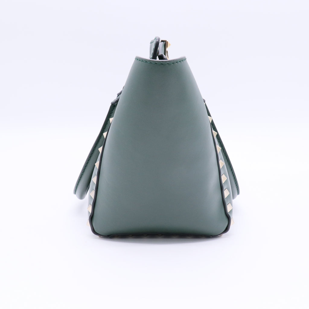 Rockstud Top Handle Bag Twins