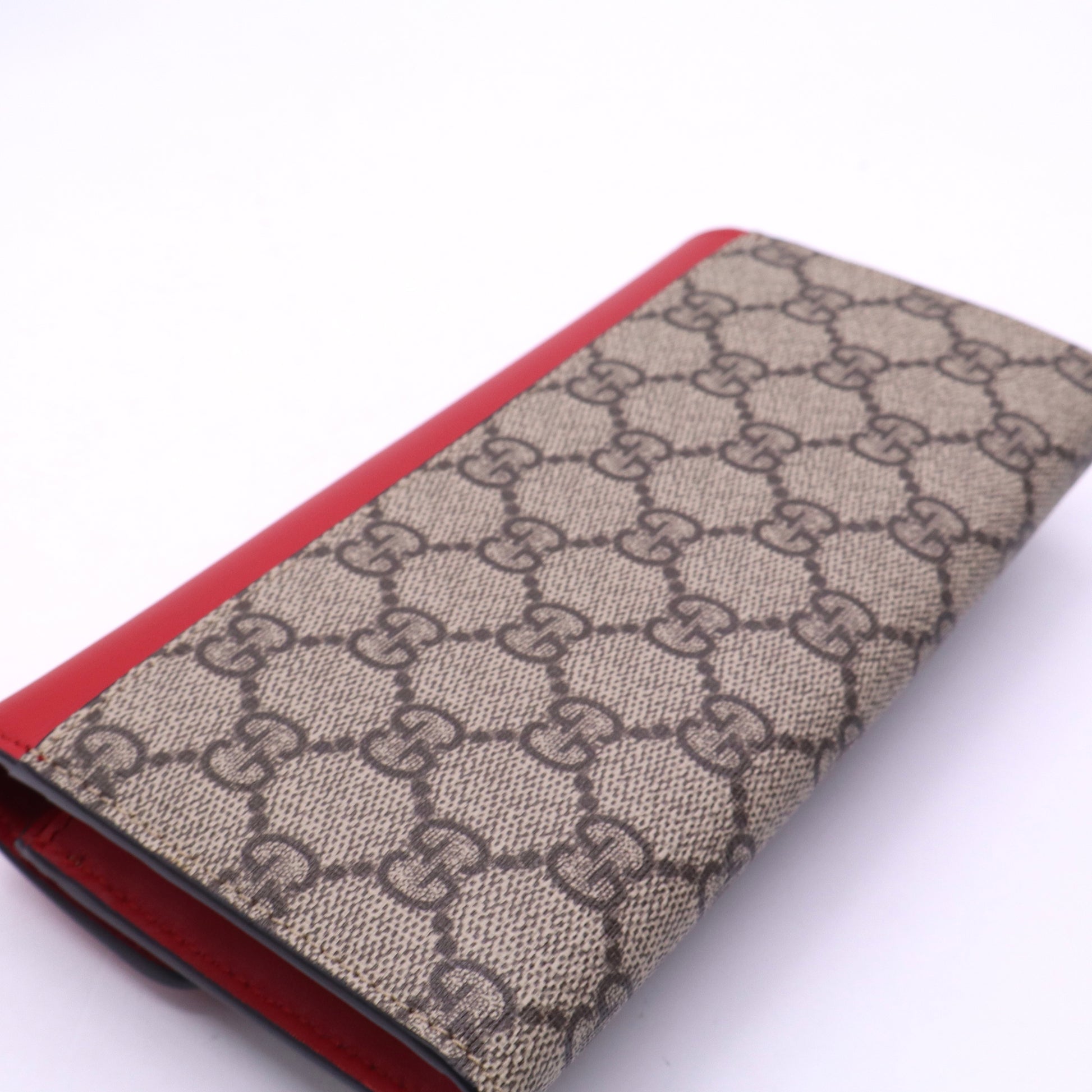 Gucci GG Supreme Peony Wallet Twins W20822
