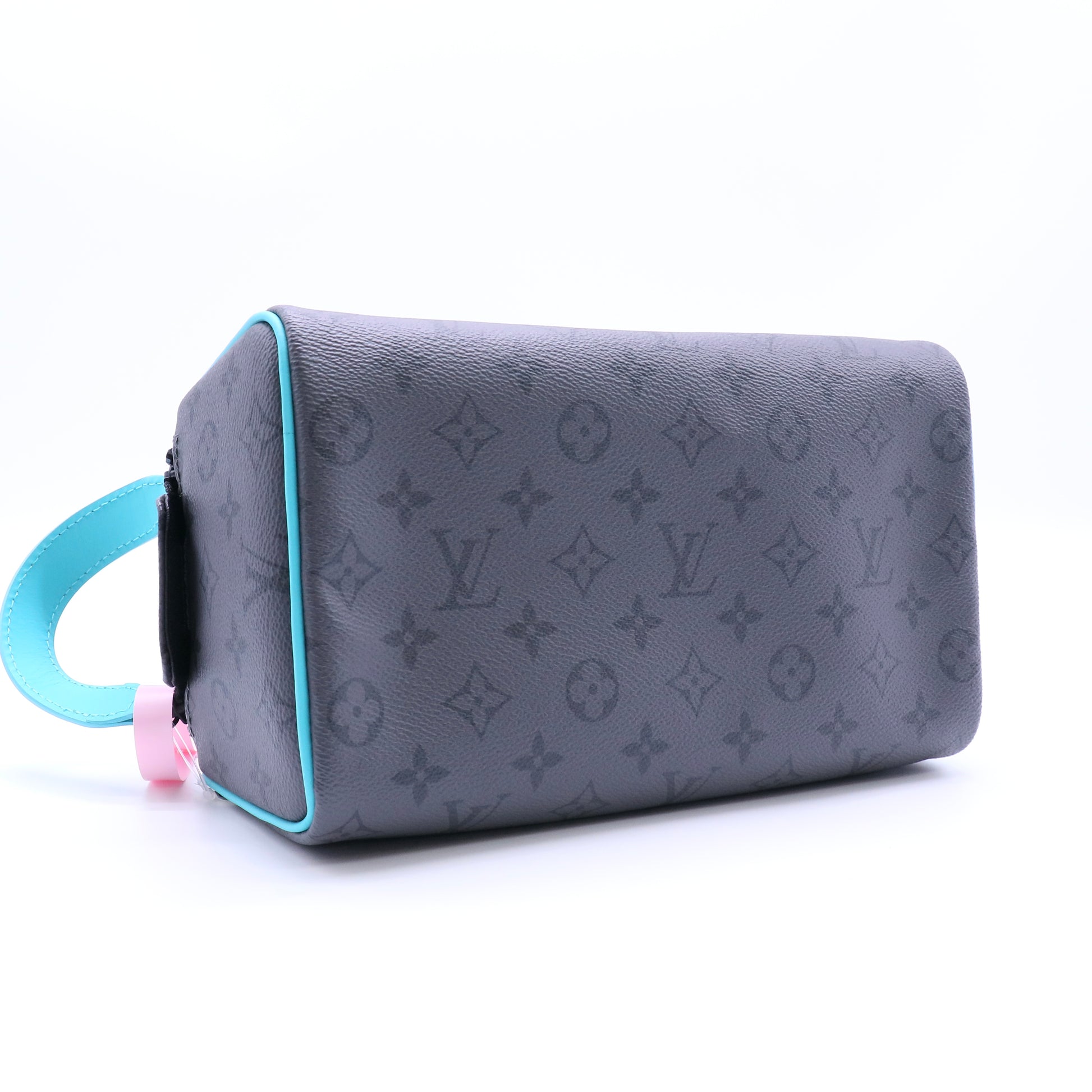 Louis Vuitton Dopp Kit Toiletry Pouch Monogram Eclipse Canvas Twins LDJ4273