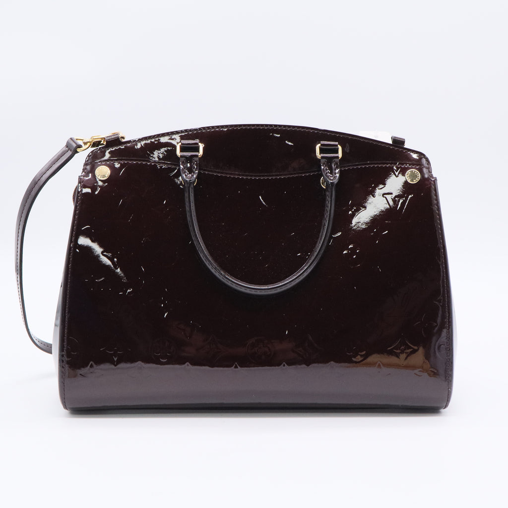Brea MM Vernis Patent Leather Bag Twins LDJ3097