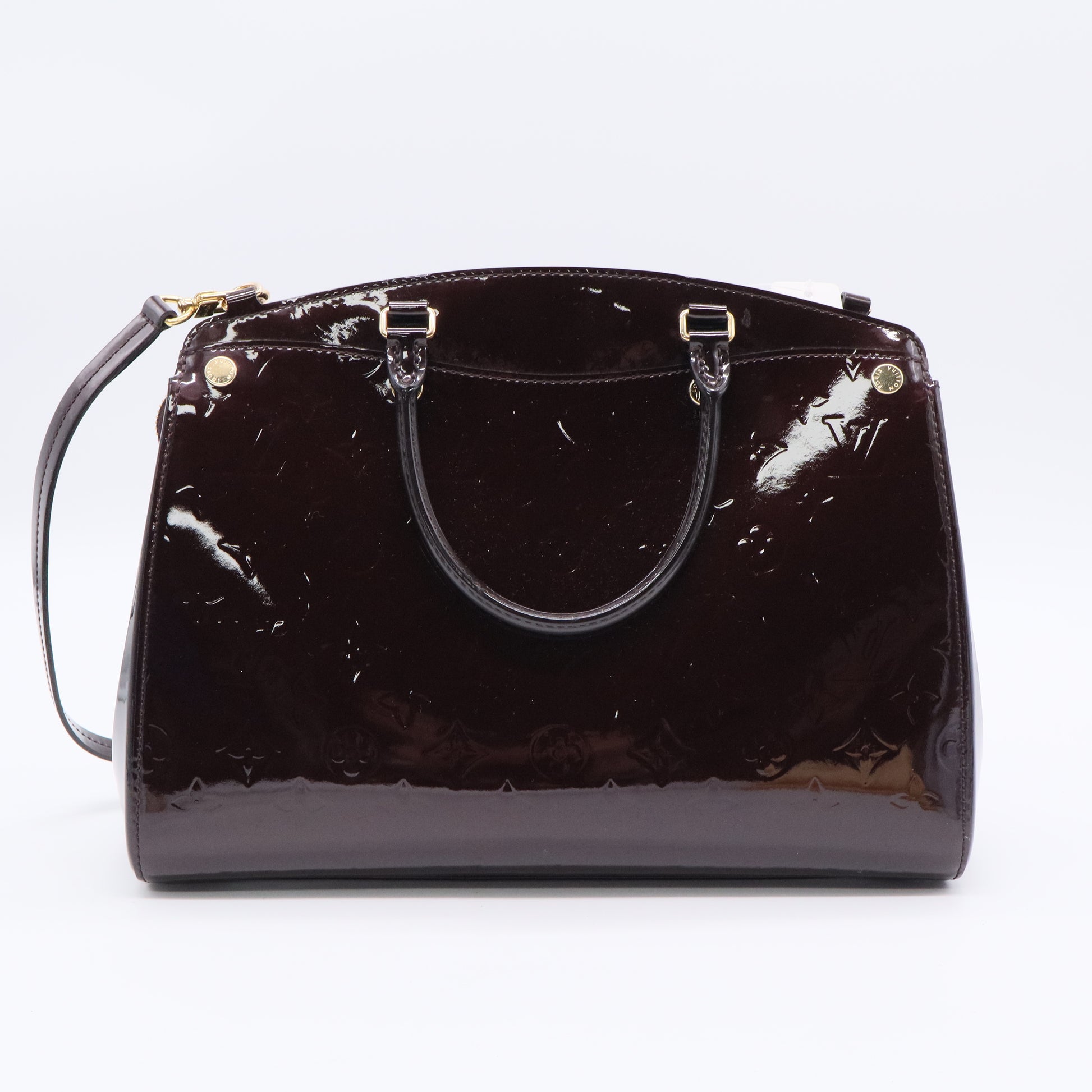 Brea MM Vernis Patent Leather Bag Twins LDJ3097