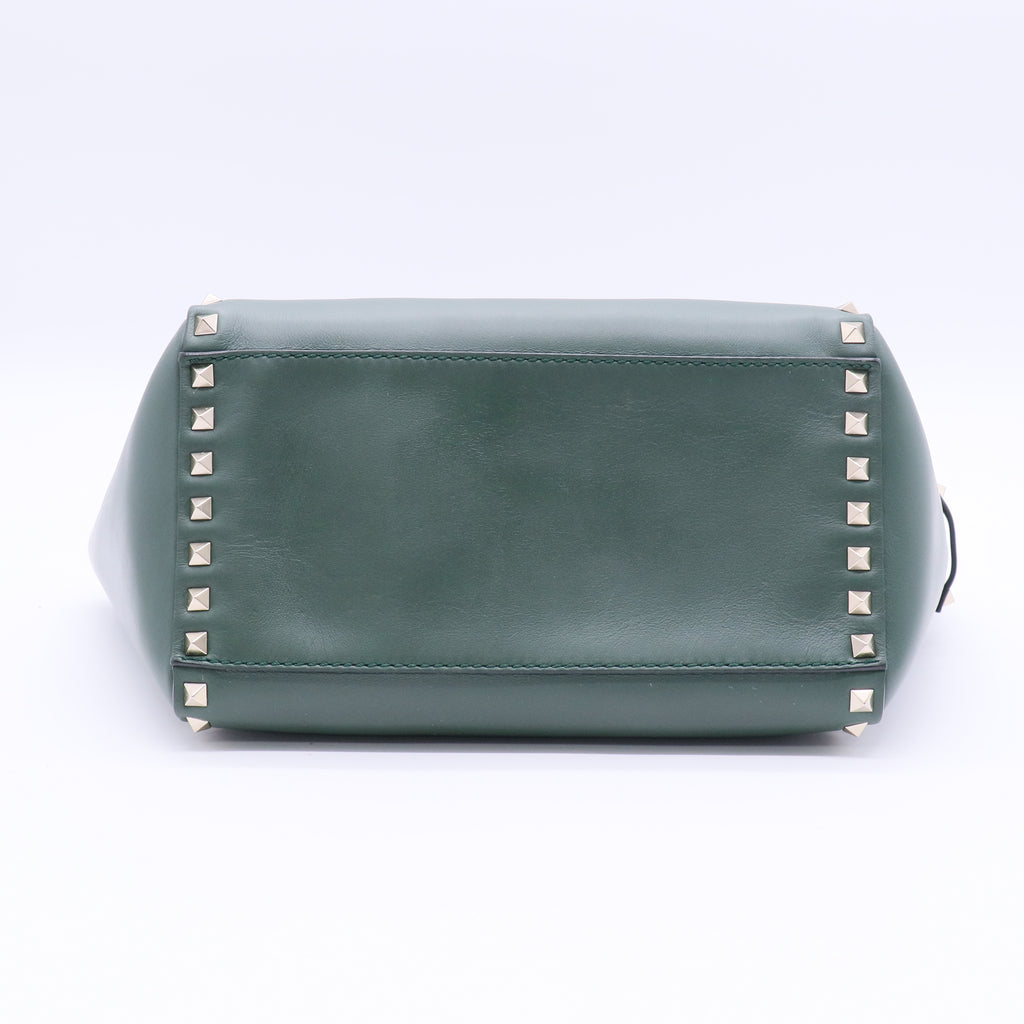 Rockstud Top Handle Bag Twins