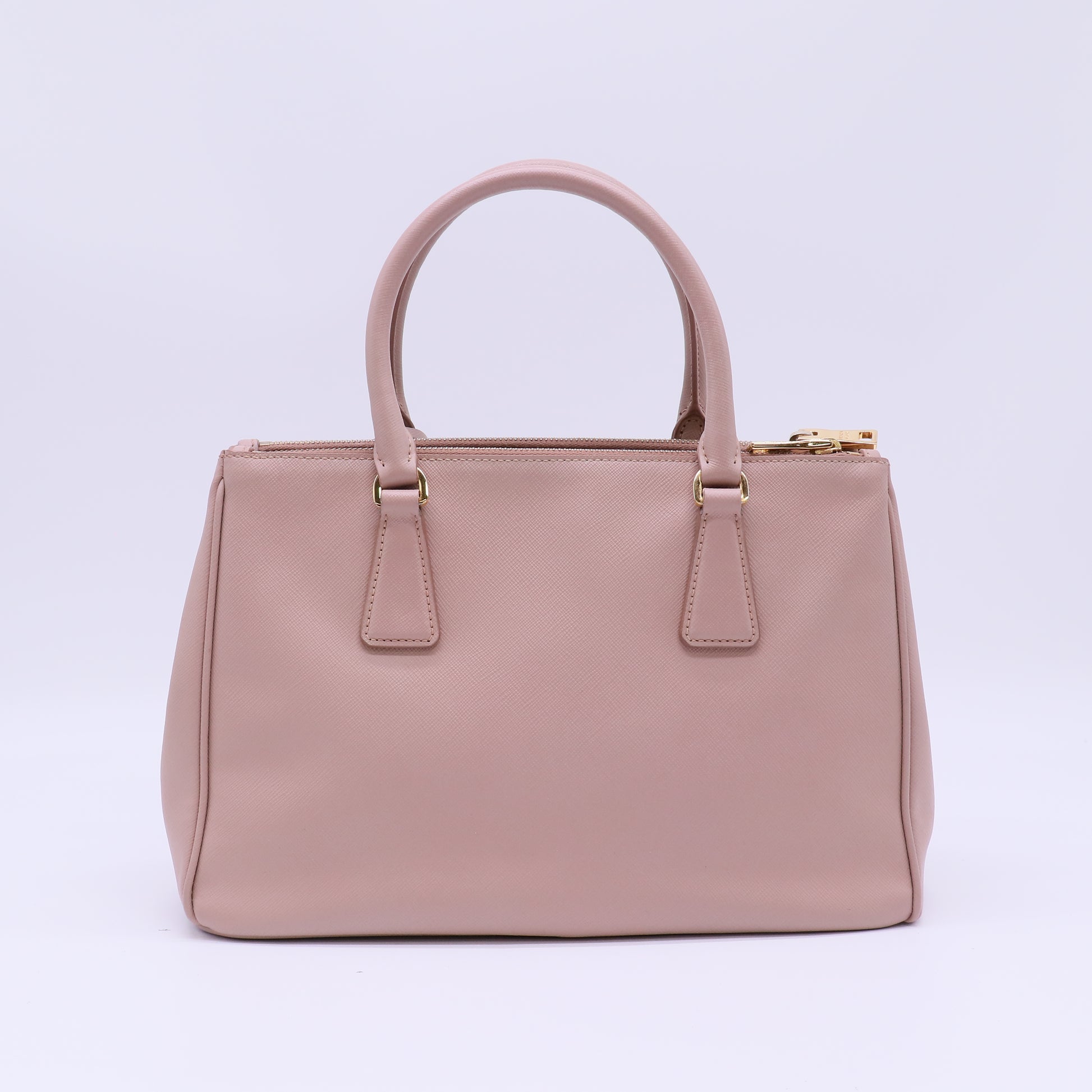 Double Zip Lux Tote Saffiano Leather Medium B21995