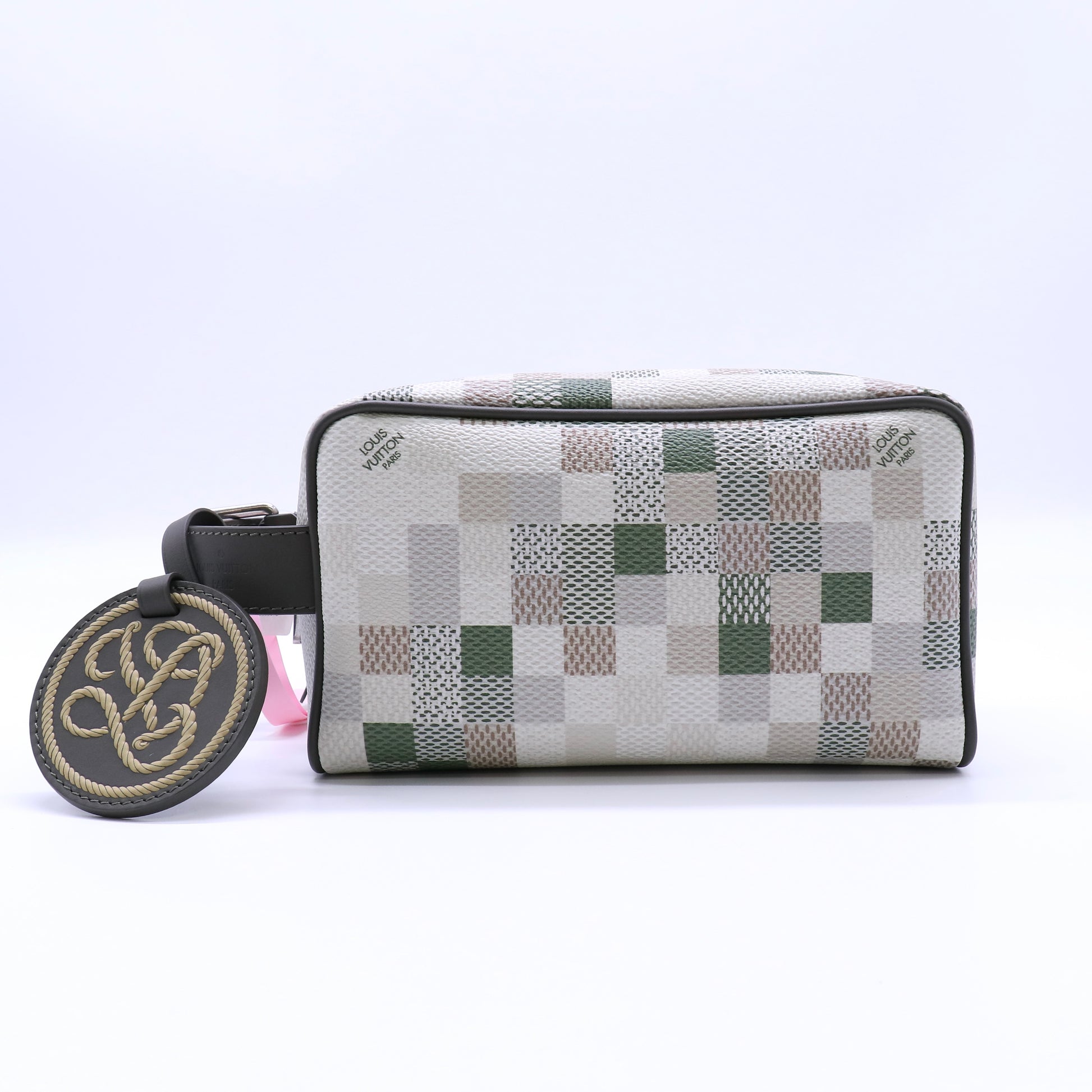 Louis Vuitton Locker Dopp Kit Monogram Eclipse Canvas Twins LDJ4272