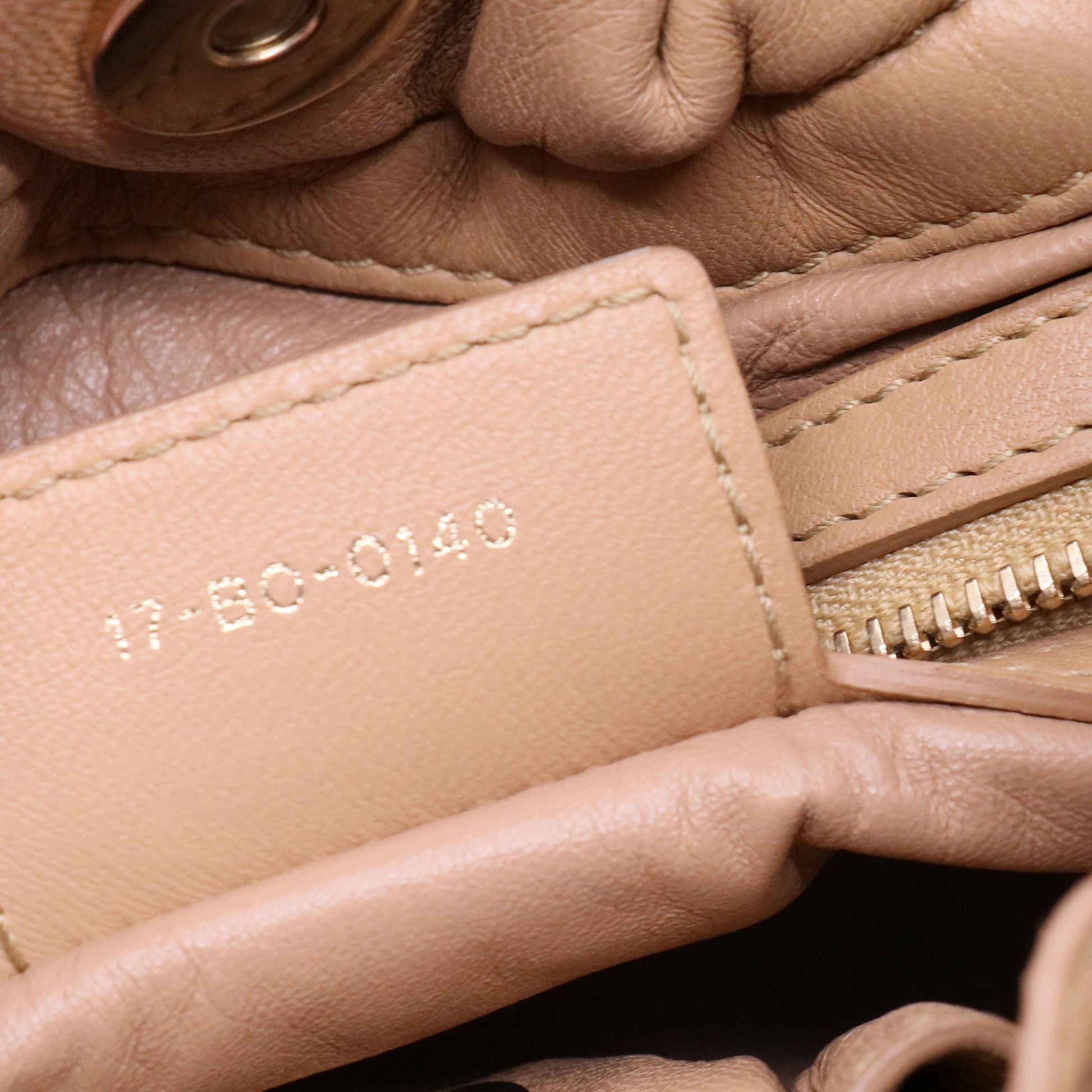 Dior Beige Cannage  Le Trente Lucky Charm Shoulder Bag Twins