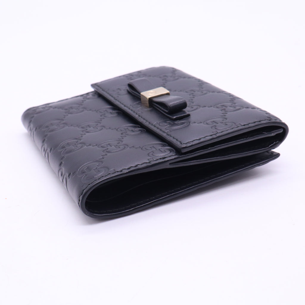Wallet Guccissima Leather Compact Twins W20826