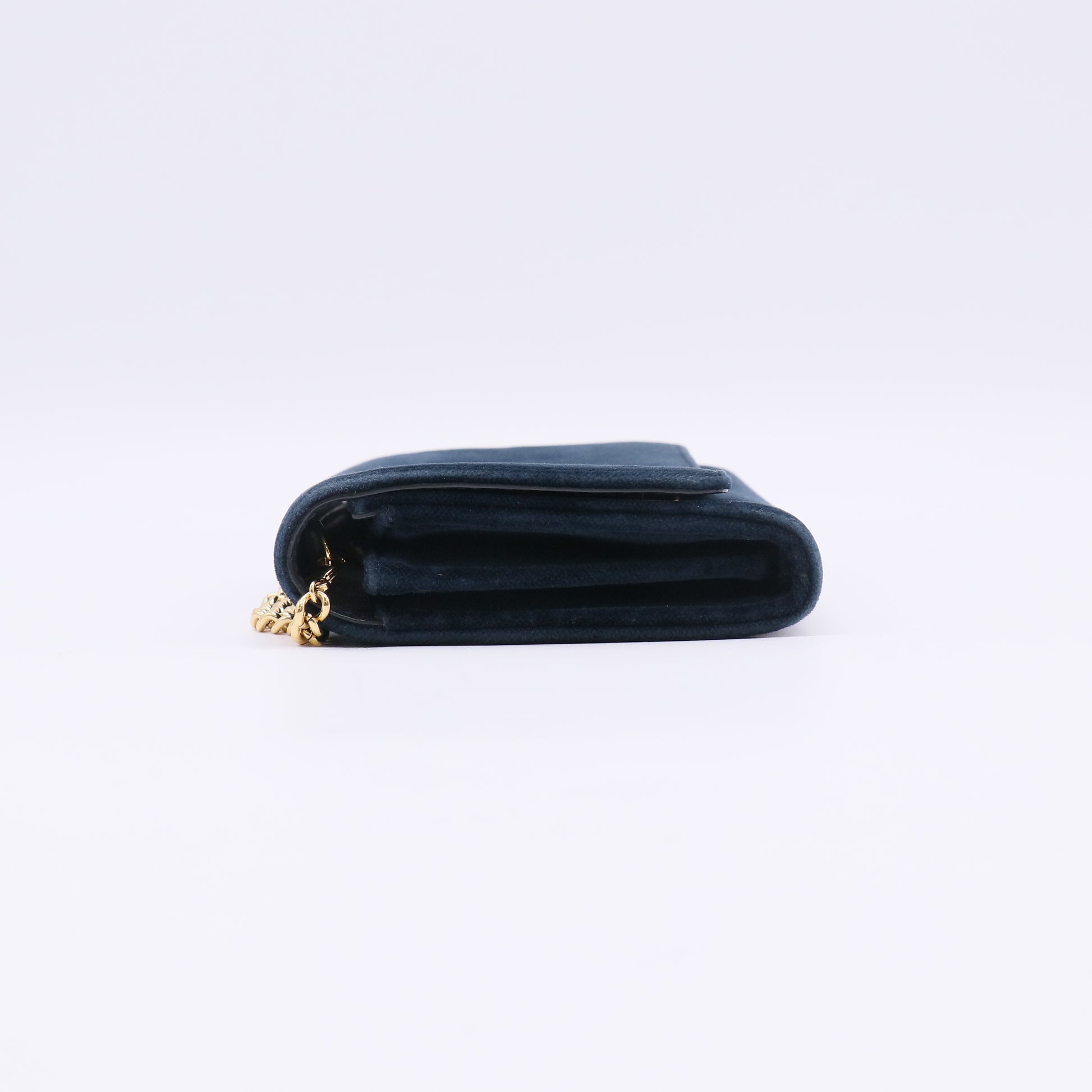 Valentino Garavani VLogo Signature Mini Velvet Shoulder Bag B23434