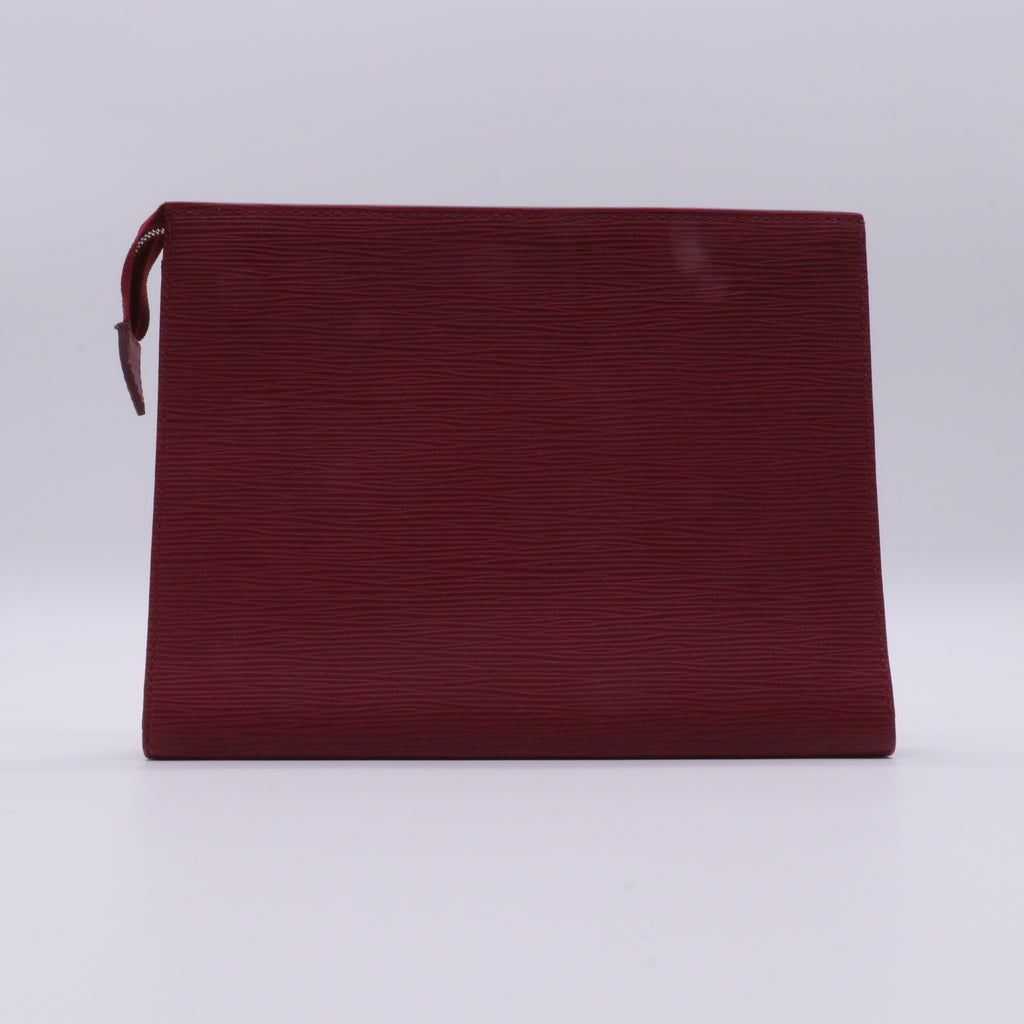Toiletry Pouch Epi Leather 26 twins