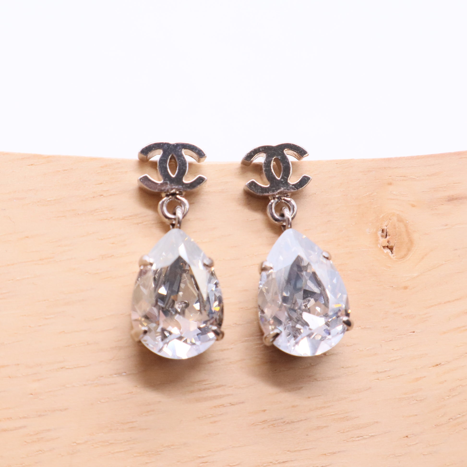 Crystal Teardrop Earrings