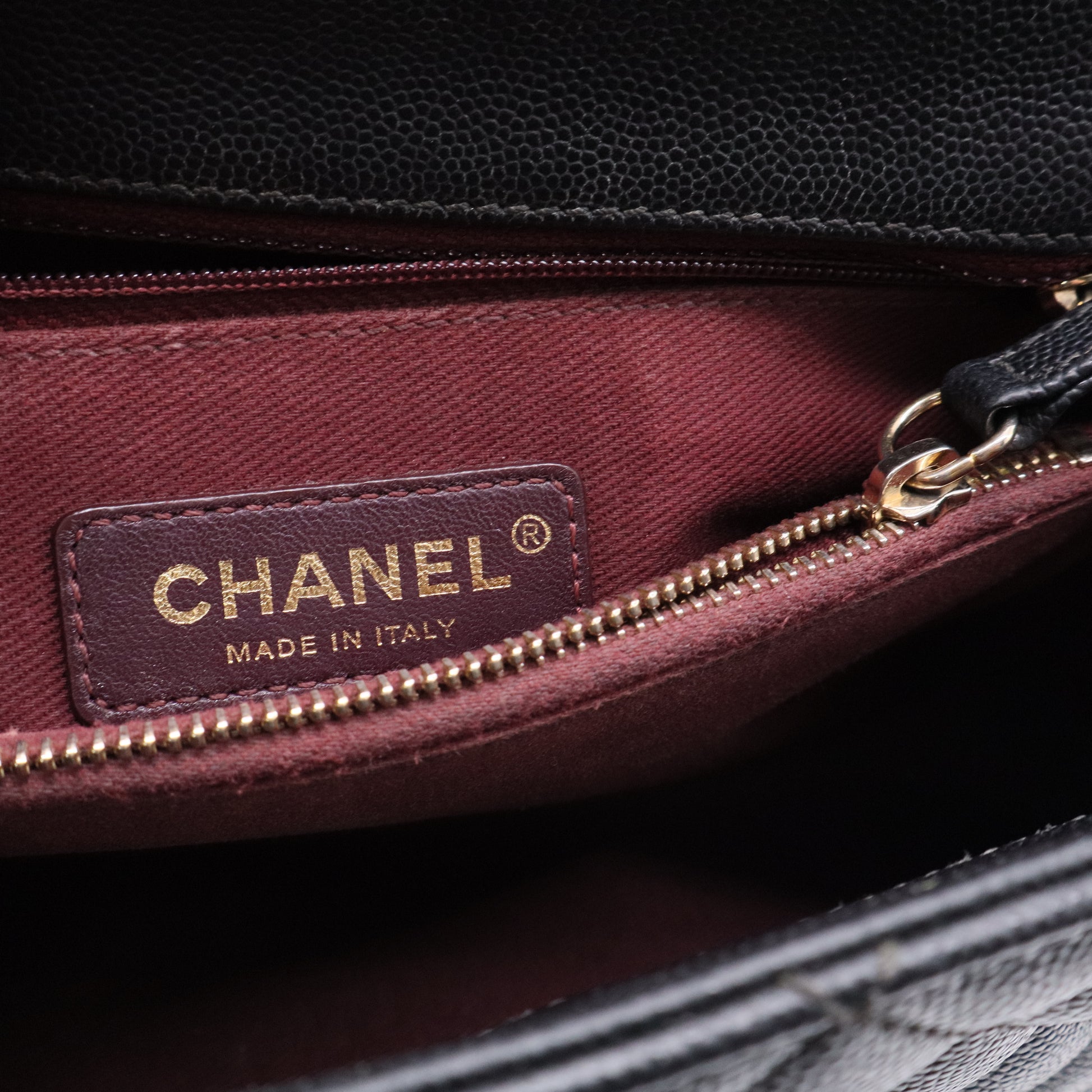 Chanel Caviar Quilted Coco Handle Flap Twins