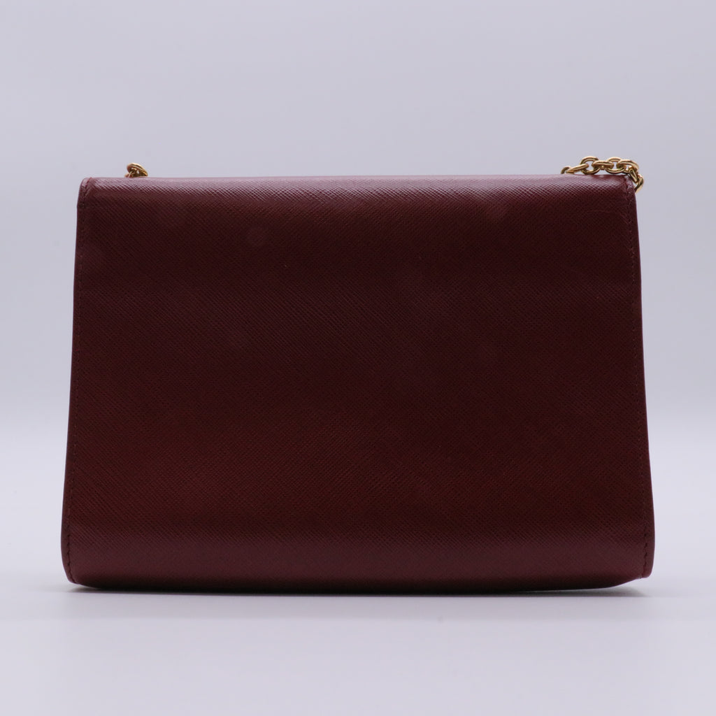 Leather Vara Bow Crossbody Bag twins