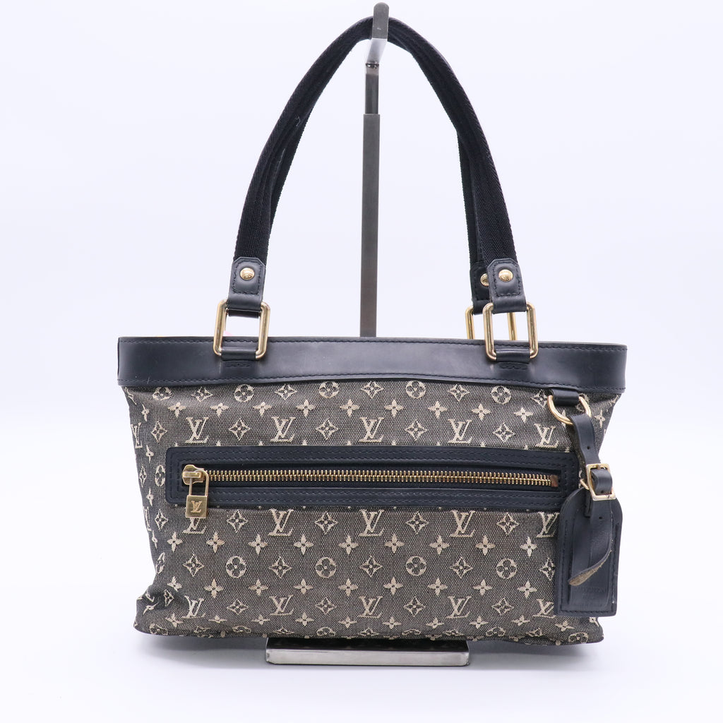 Louis Vuitton Blue Monogram Mini Lin Lucille PM TST Bag Twins