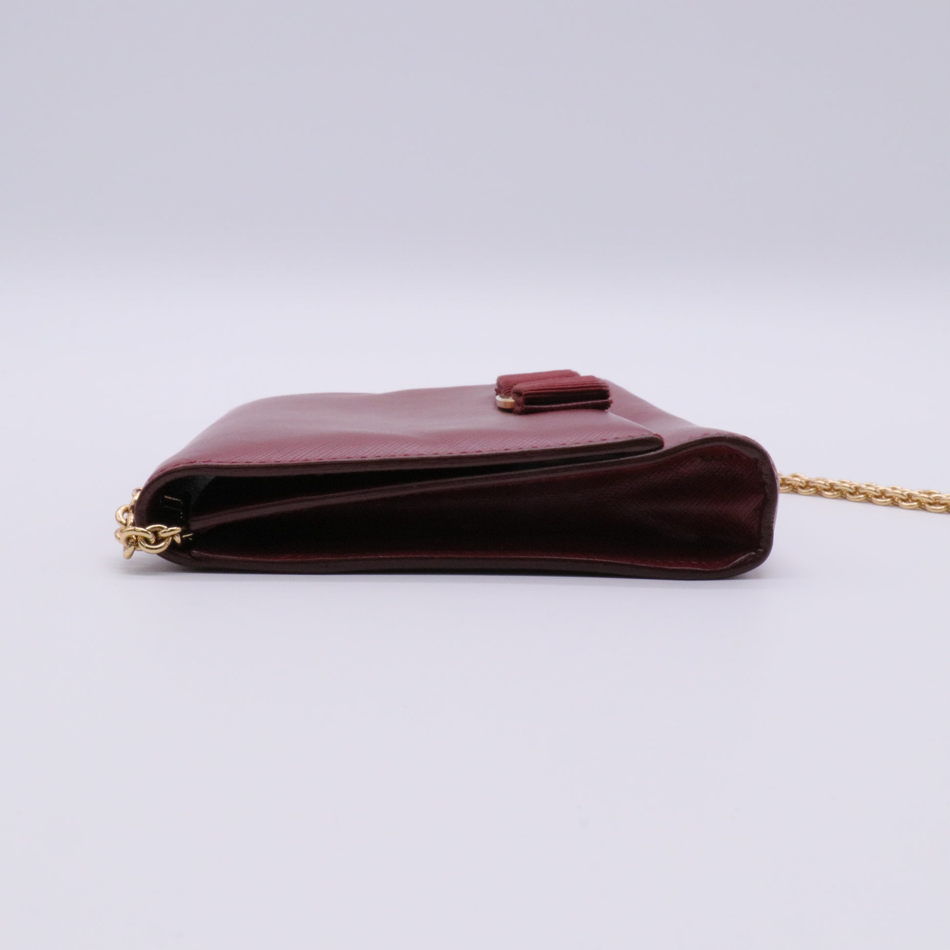 Leather Vara Bow Crossbody Bag twins